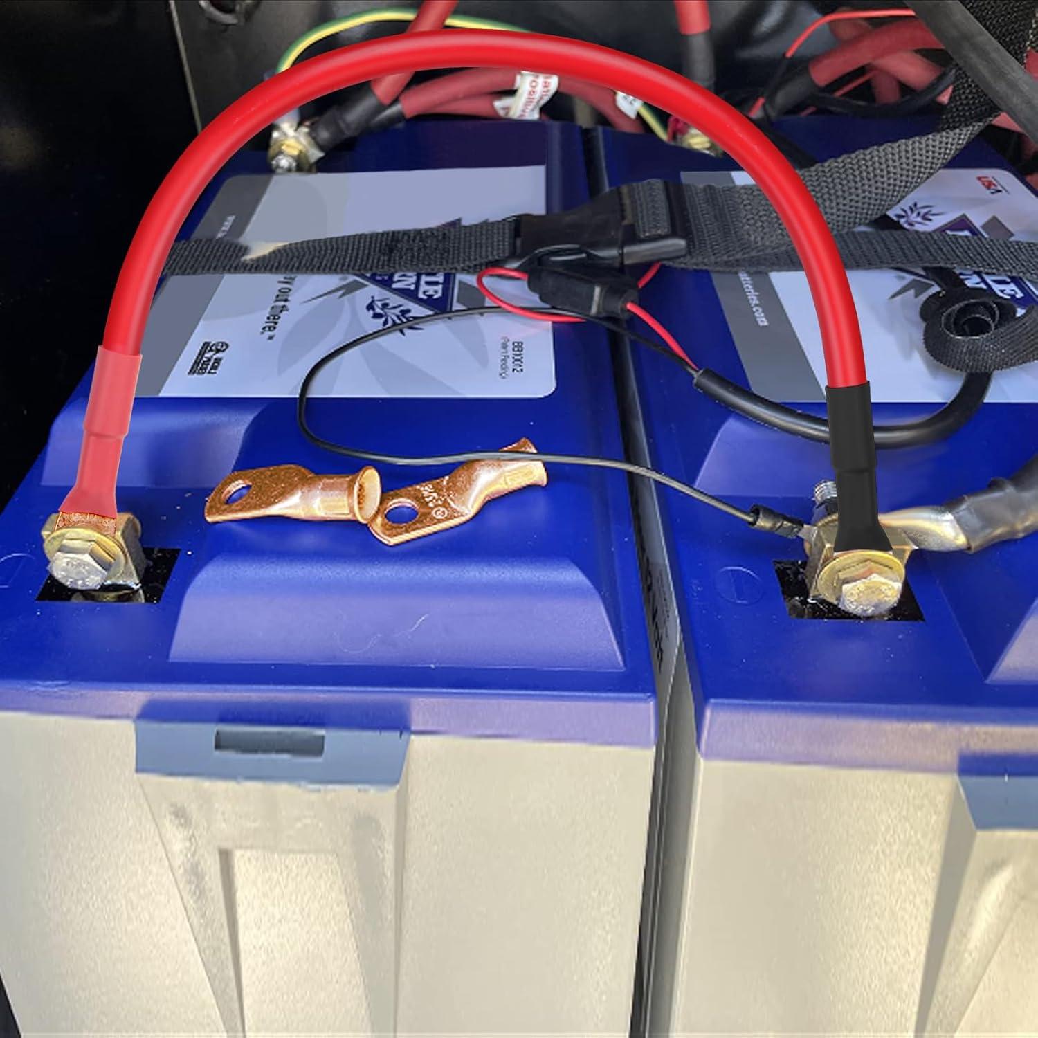 Conectores de Terminal de Batería iGreely 1/0 AWG 3/8" - 10 Pcs