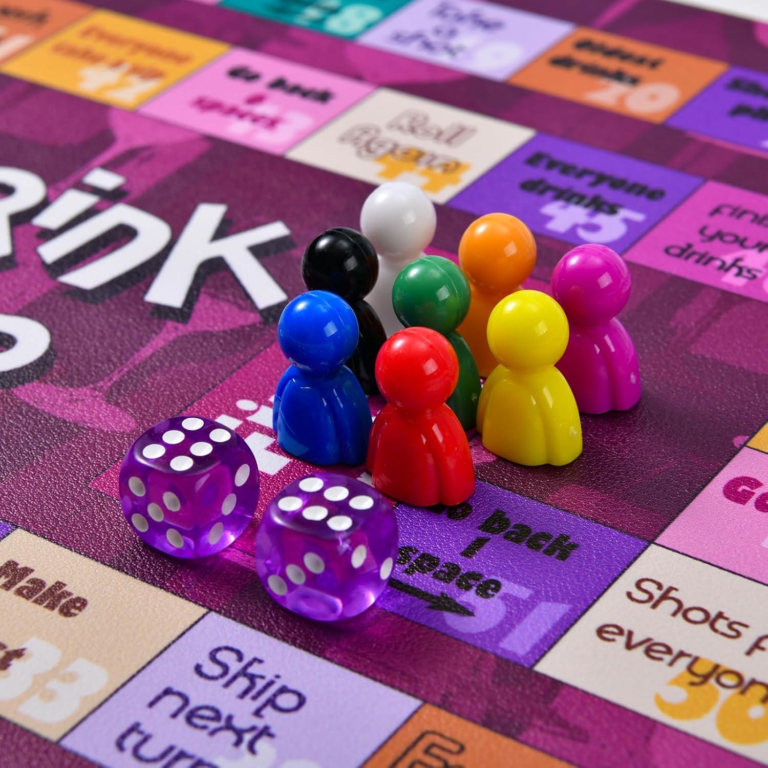 Juego de Bebida de Mesa de Cuero Oficina Netanico 2-8 Jugadores