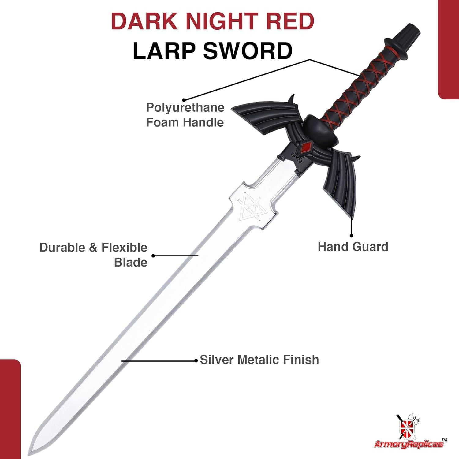 Espada de Espuma Réplicas de Armory 80 cm para LARP y Cosplay