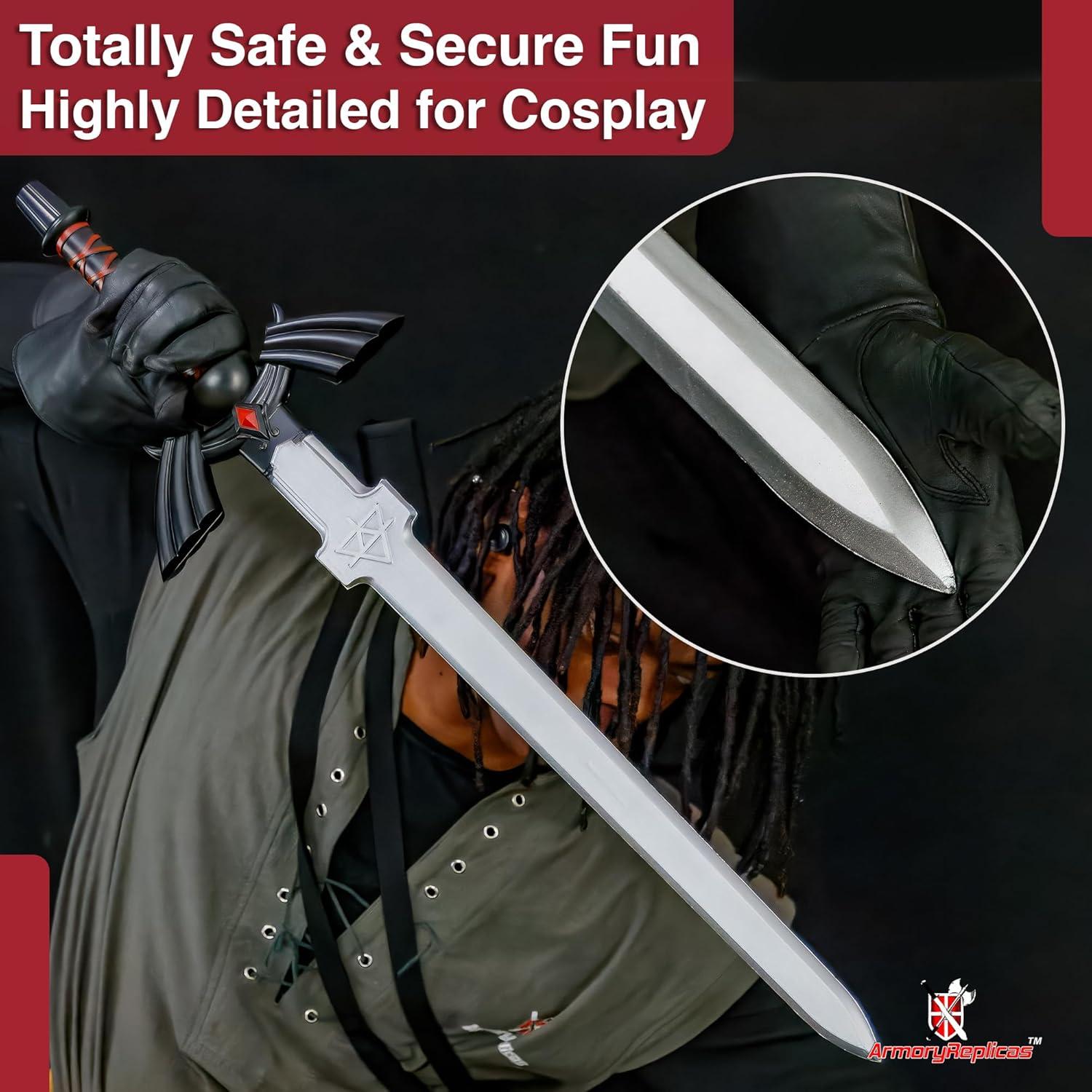 Espada de Espuma Réplicas de Armory 80 cm para LARP y Cosplay