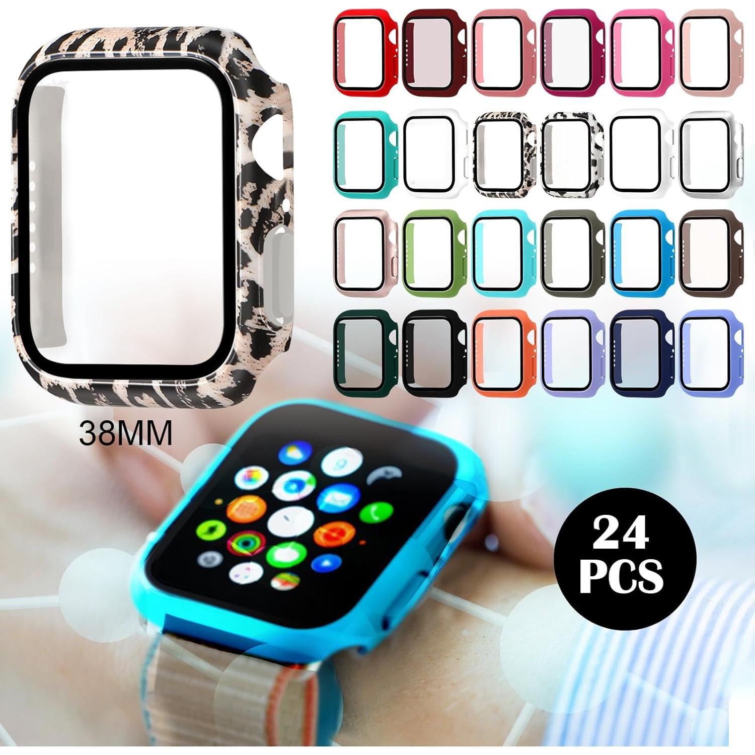 Protector de Pantalla Sieral 24 Pcs para iWatch 38mm