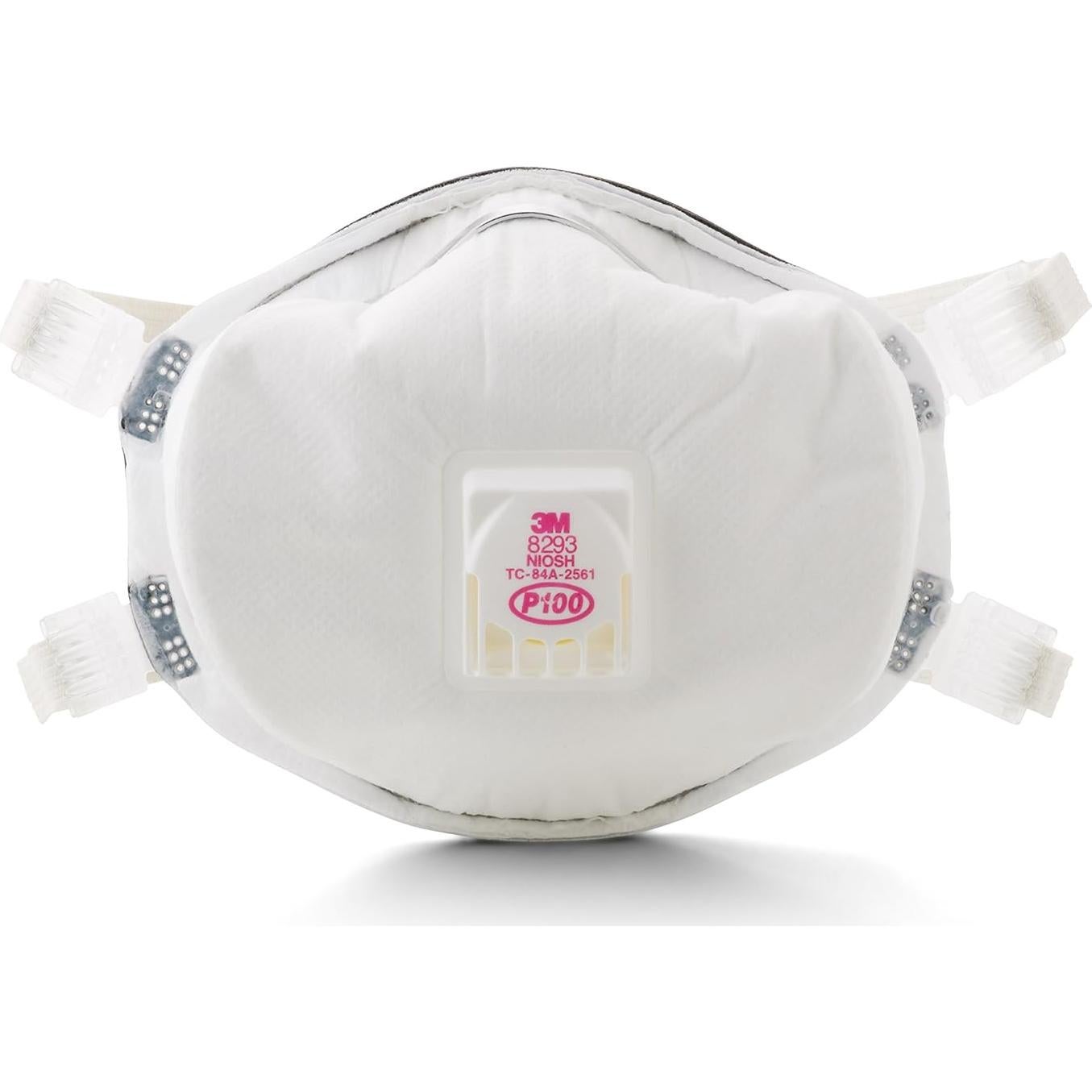 Respirador Desechable 3M 8293 P100 con Válvula Cool Flow