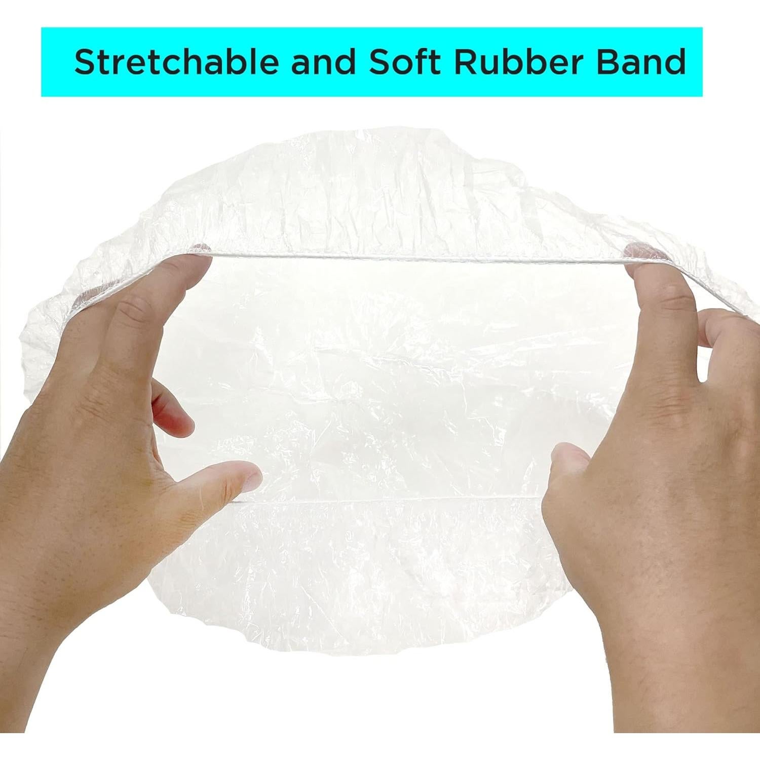 Gorros de Ducha Desechables Donna 15pcs - Impermeables y Cómodos