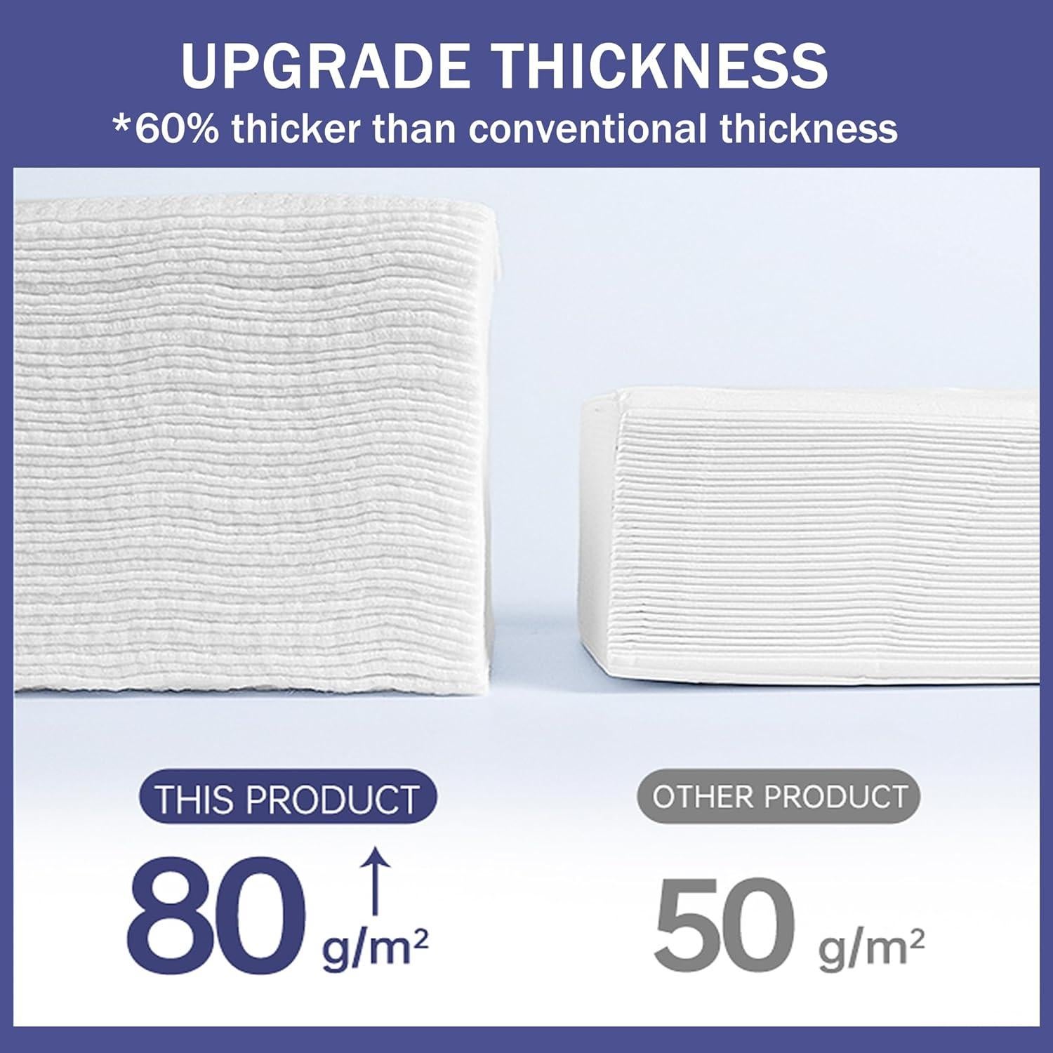 Toallitas desechables ZPCO 100 unidades para rostro piel sensible