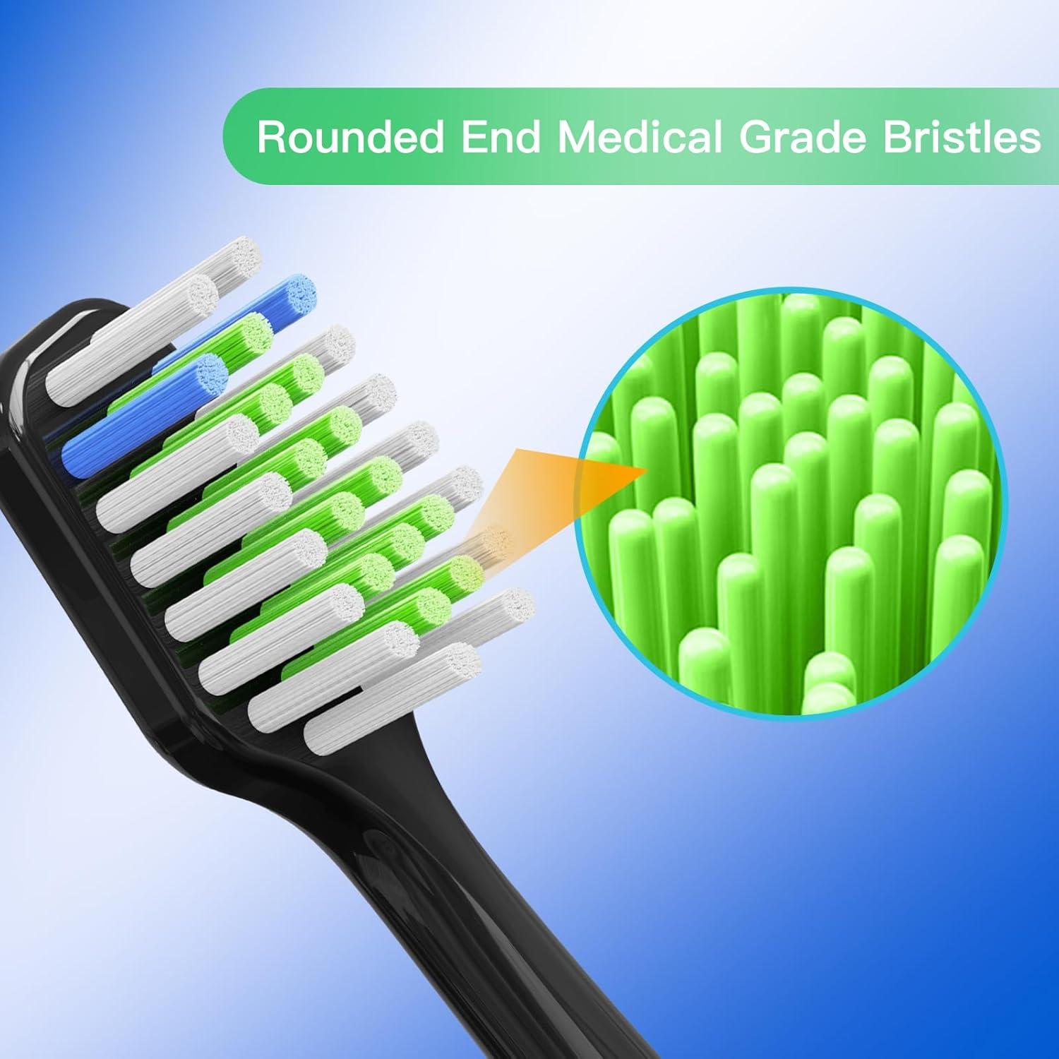 Cabezas de Repuesto para Cepillos Waterpik DenSecc 6 Unidades