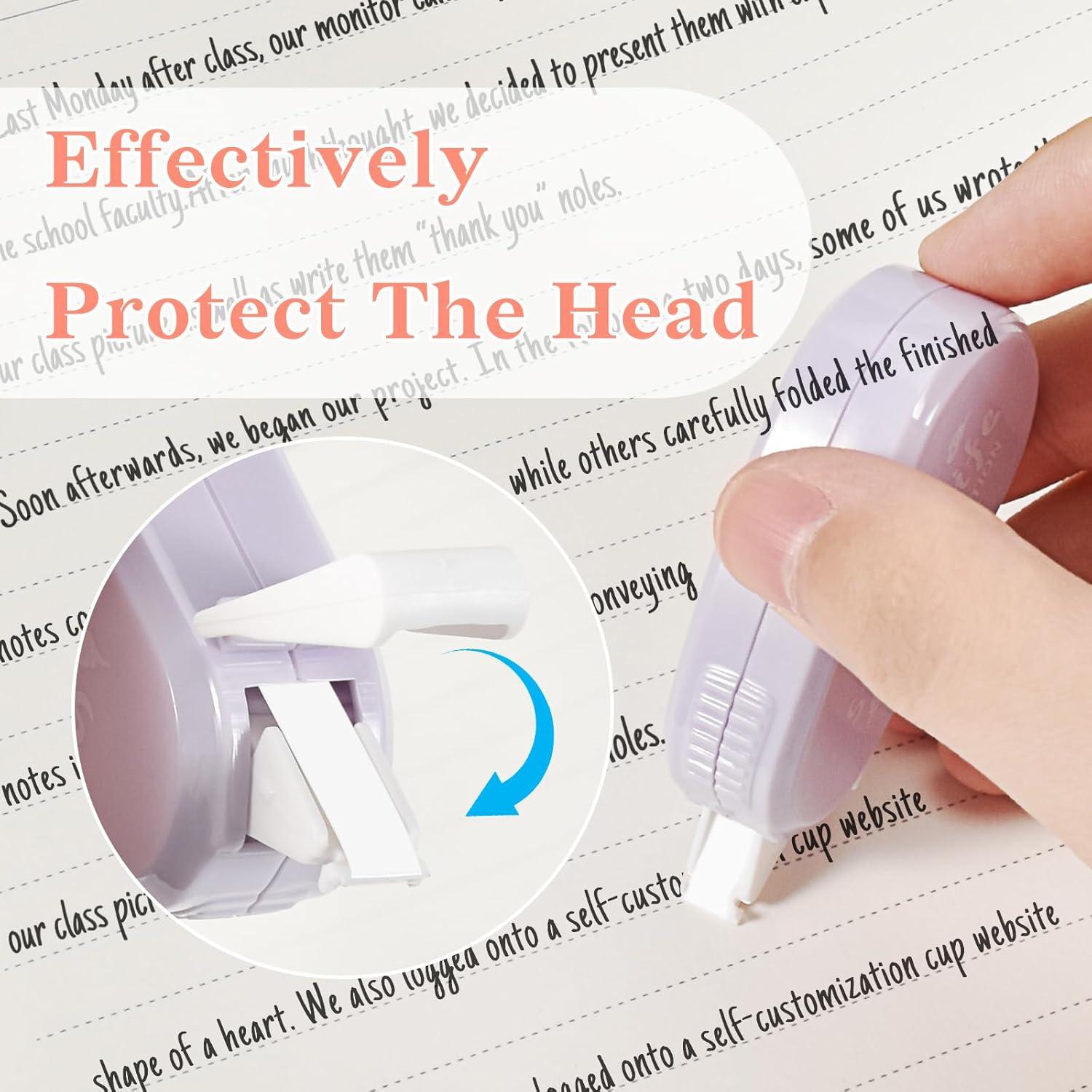 Cintas Correctoras Temiary 12 Pcs Color Pastel 0.3mm