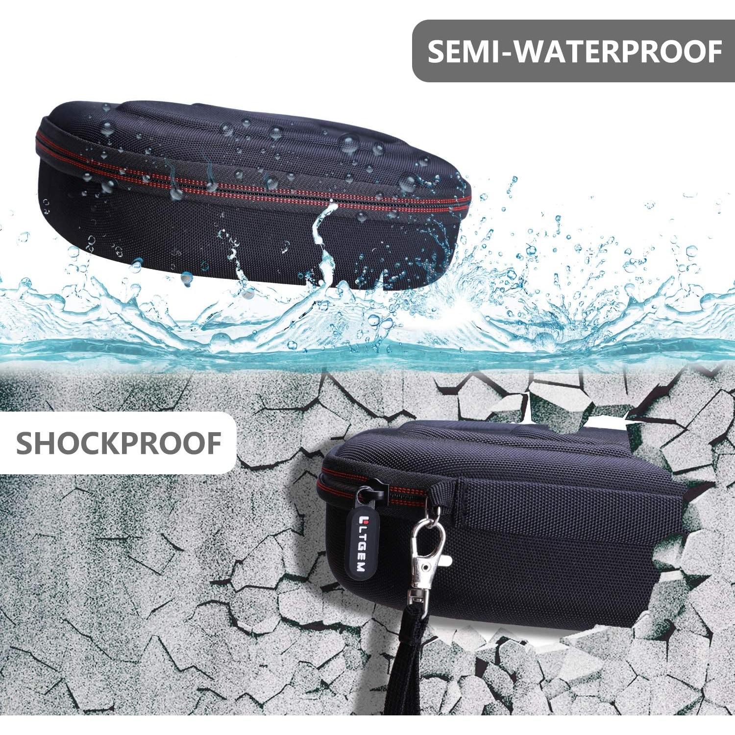 Funda Dura EVA LTGEM para Auriculares JBL Plegables - Negro/Gris