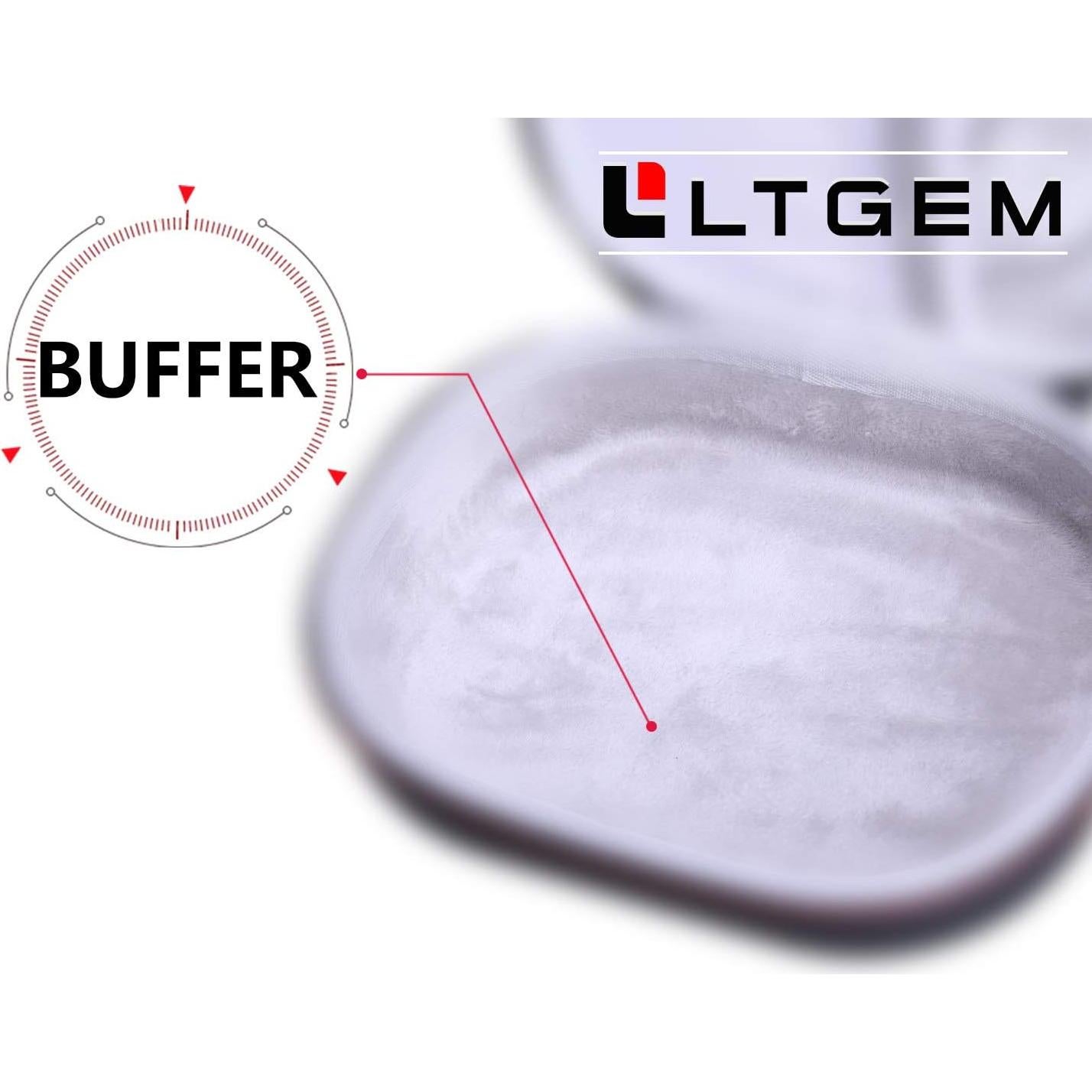 Funda Dura EVA LTGEM para Auriculares JBL Plegables - Negro/Gris