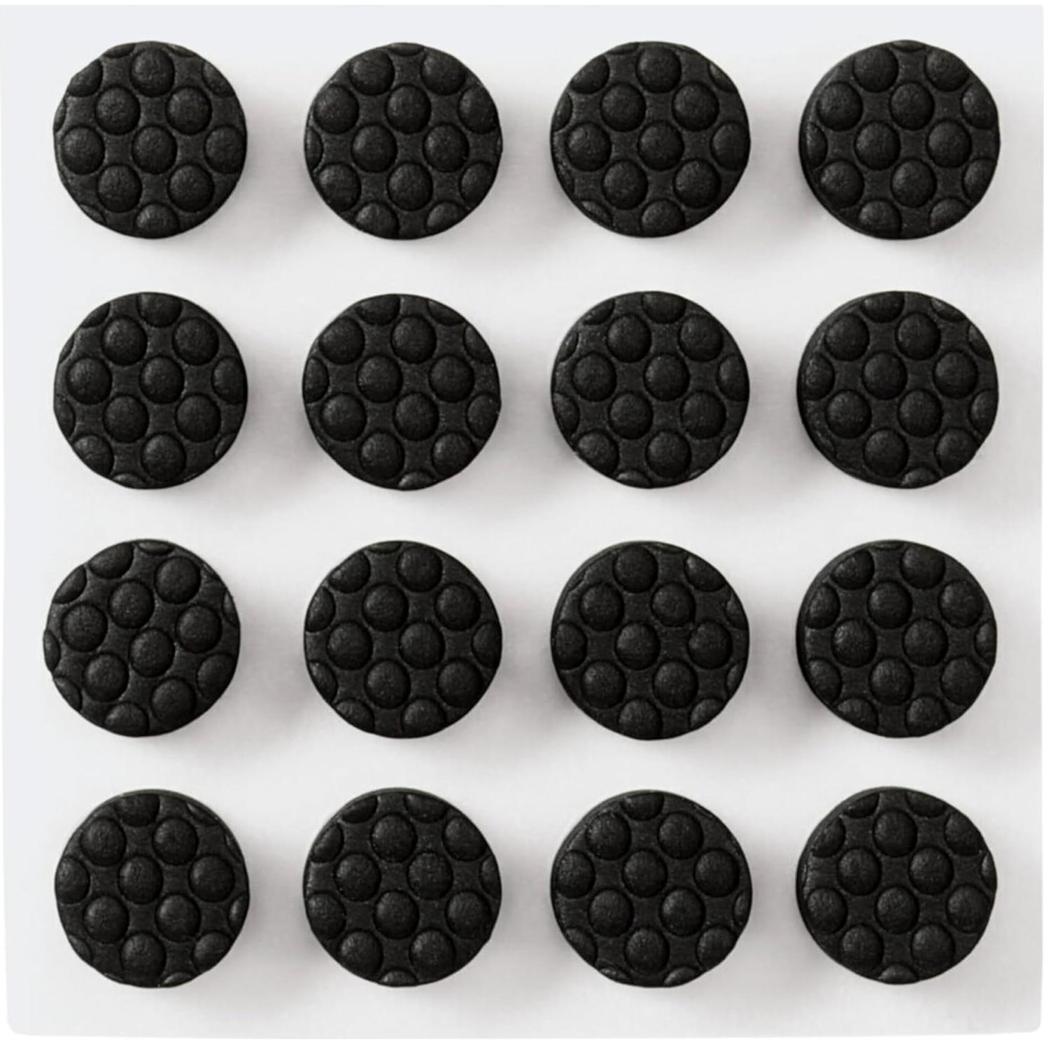 Almohadillas adhesivas negras Scotch 40 PCS 9.5 mm para gabinetes