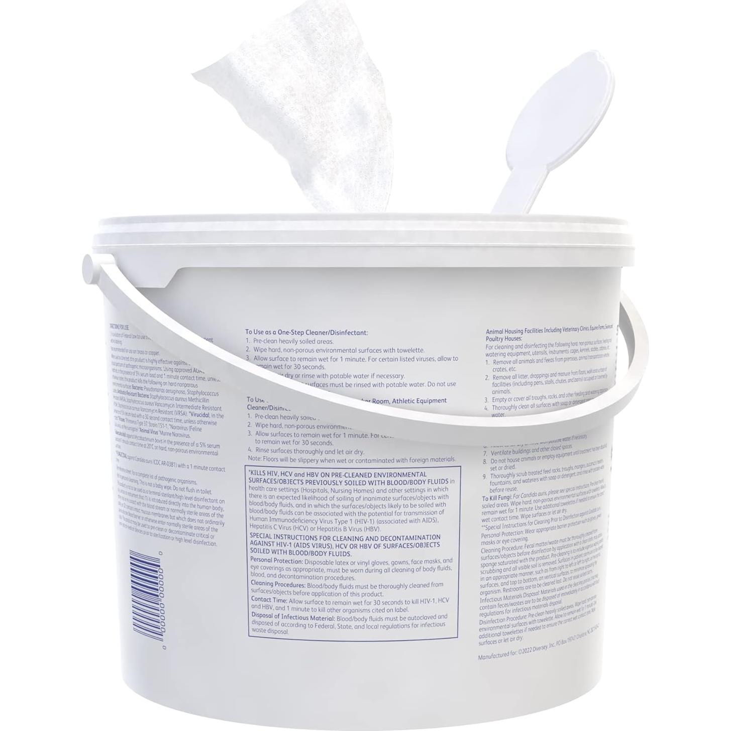 Toallitas Desinfectantes Diversey Oxivir 160 Unidades 11x30 cm