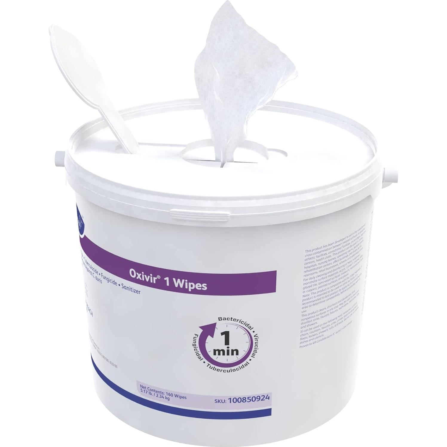 Toallitas Desinfectantes Diversey Oxivir 160 Unidades 11x30 cm