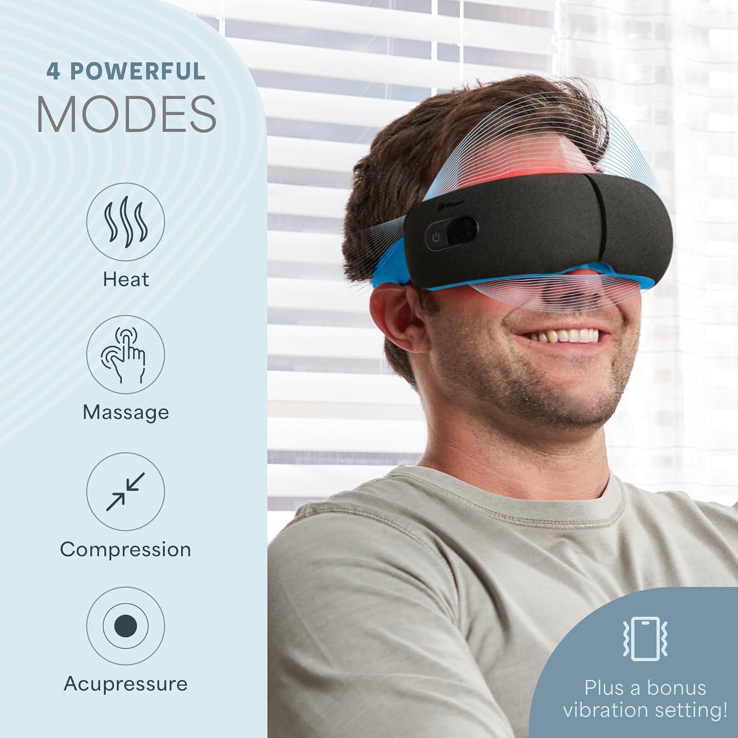 Masajeador de Ojos LifePro Calentado con Bluetooth y 4 Modos