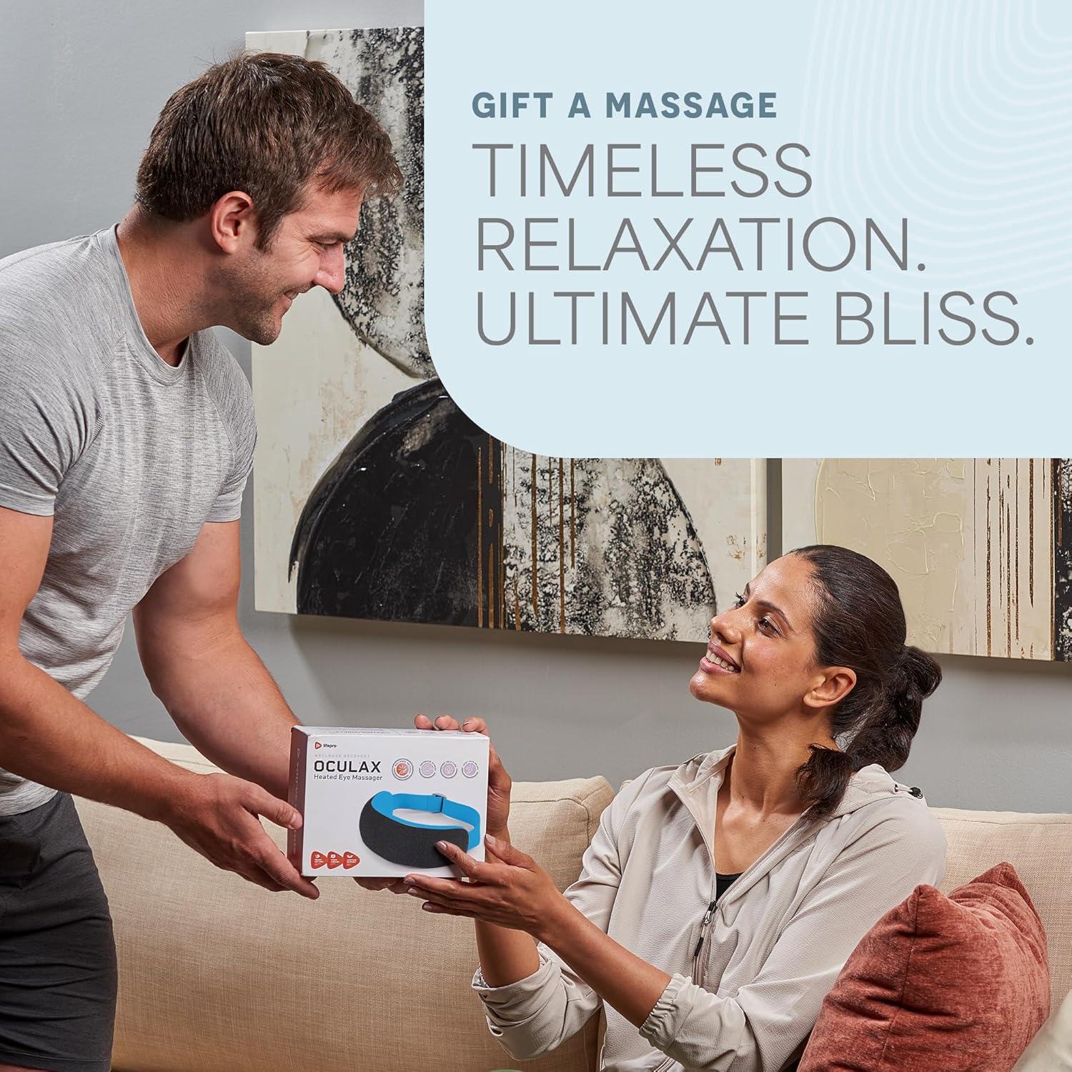 Masajeador de Ojos LifePro Calentado con Bluetooth y 4 Modos