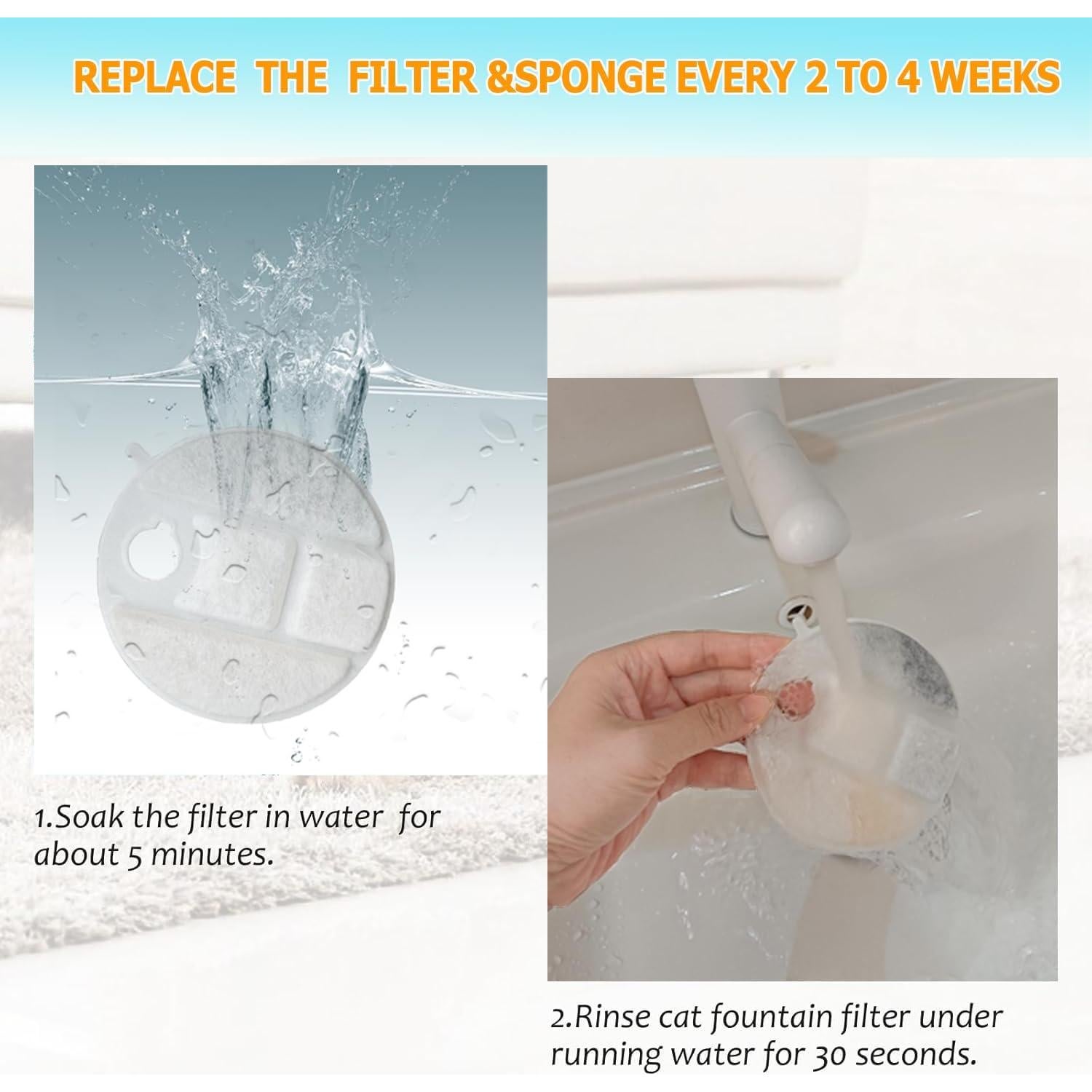 Paquete de 12 filtros de repuesto Petlibro Capsule PLWF008