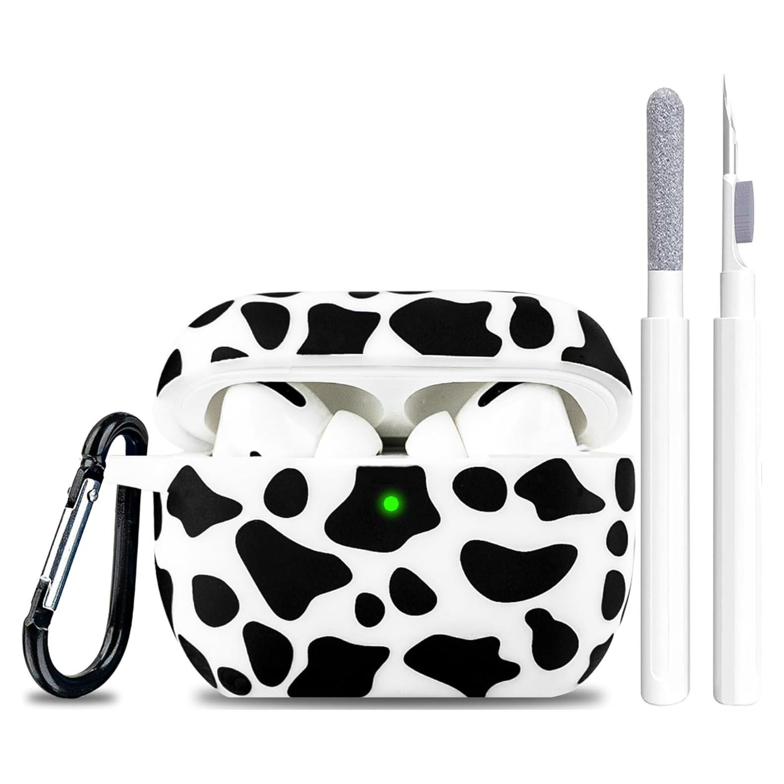 Funda Silicona Vaca para AirPods Pro - YOMPLOW - Protección Completa