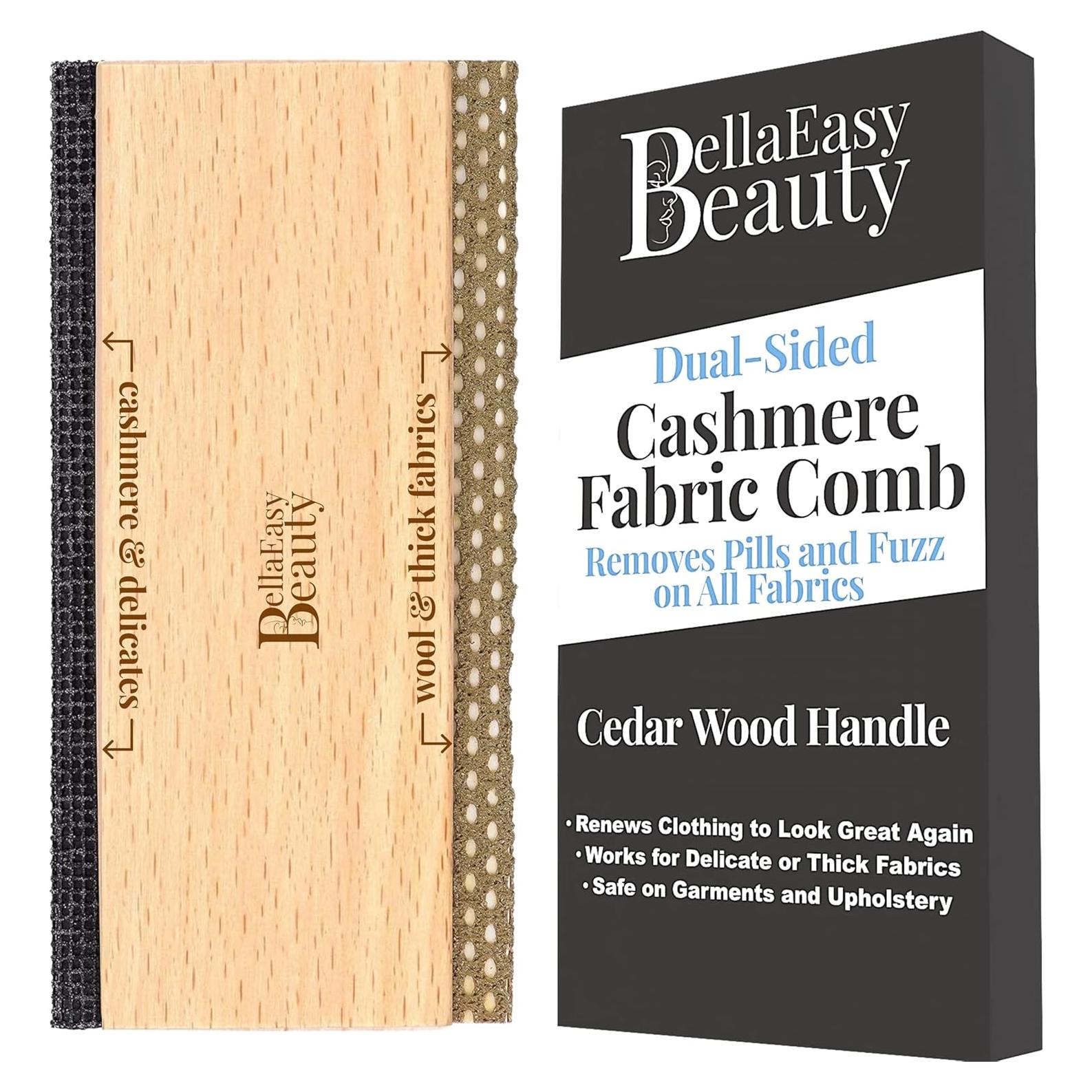 Peine de Cachemira Bellaeasybeauty - Elimina Pelusas y Bolitas