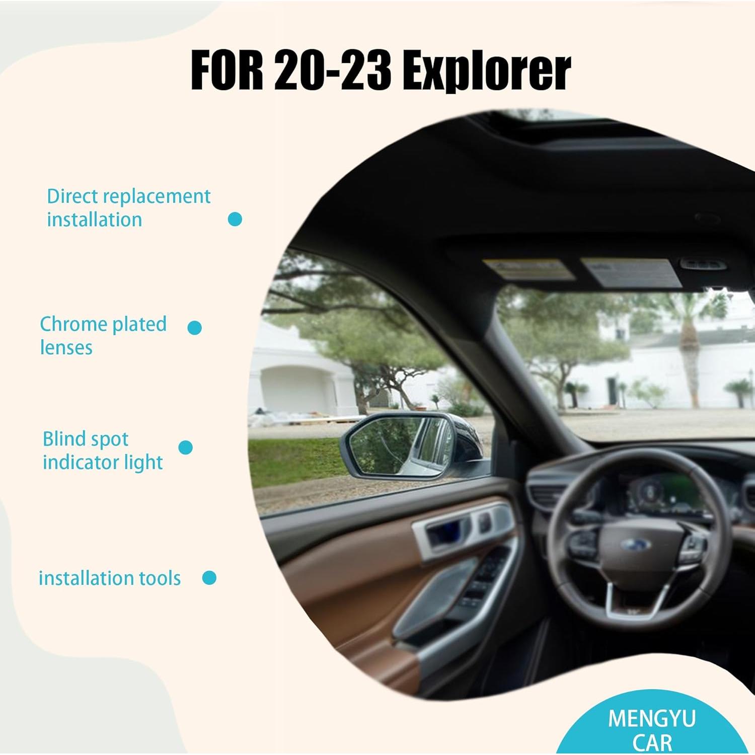 Vidrio Espejo Lateral Derecho Toyota RAV4 2013-2018 con Calefacción