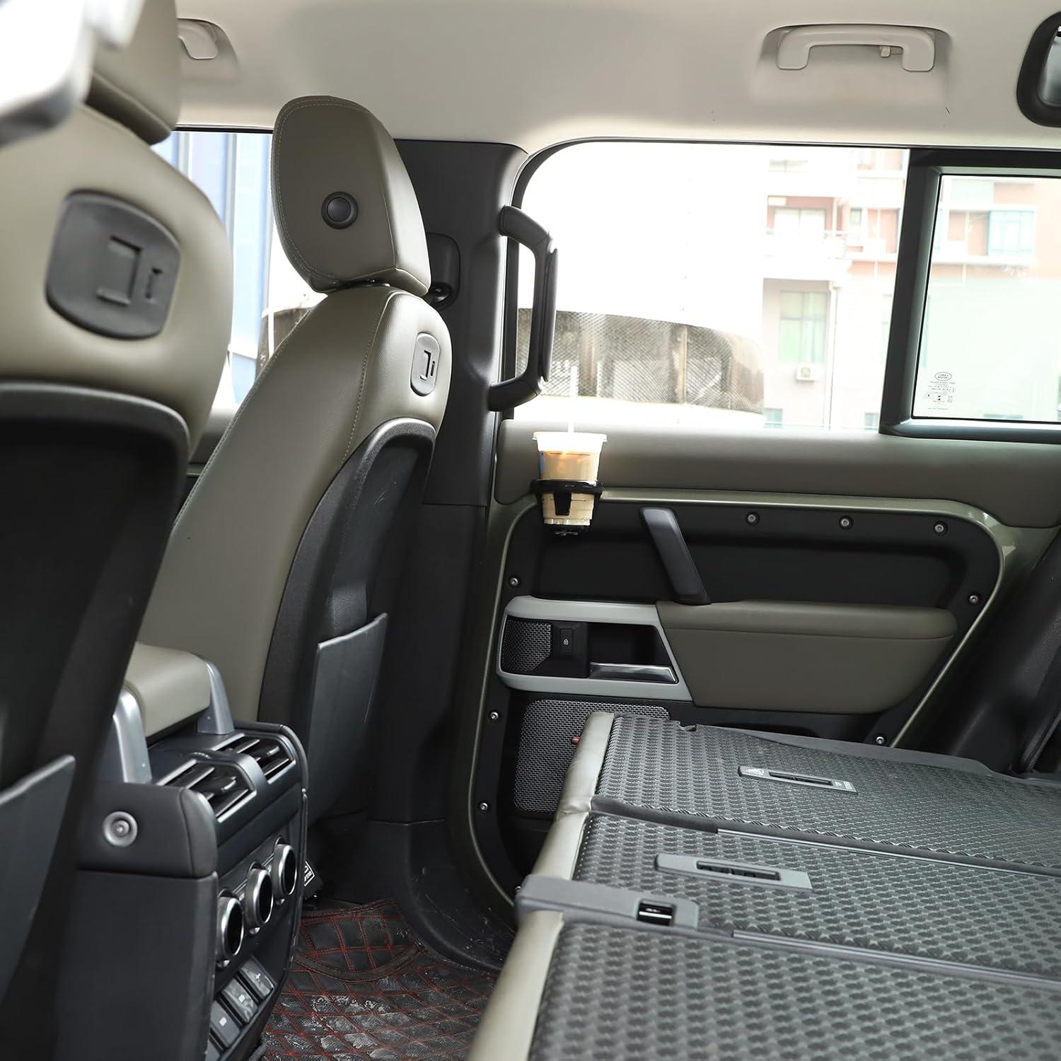 Soporte para Tazas de Puerta Land Rover Defender 2020-2025 Negro