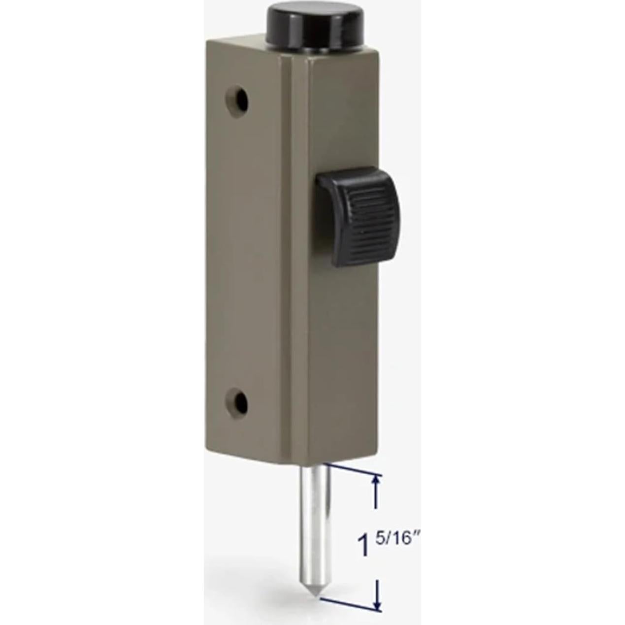 Cerrojo auxiliar para puerta corrediza N8LokNLok piedra 0.28 kg