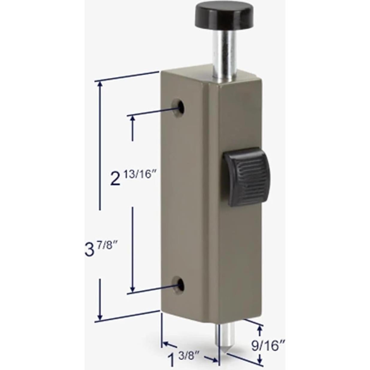 Cerrojo auxiliar para puerta corrediza N8LokNLok piedra 0.28 kg