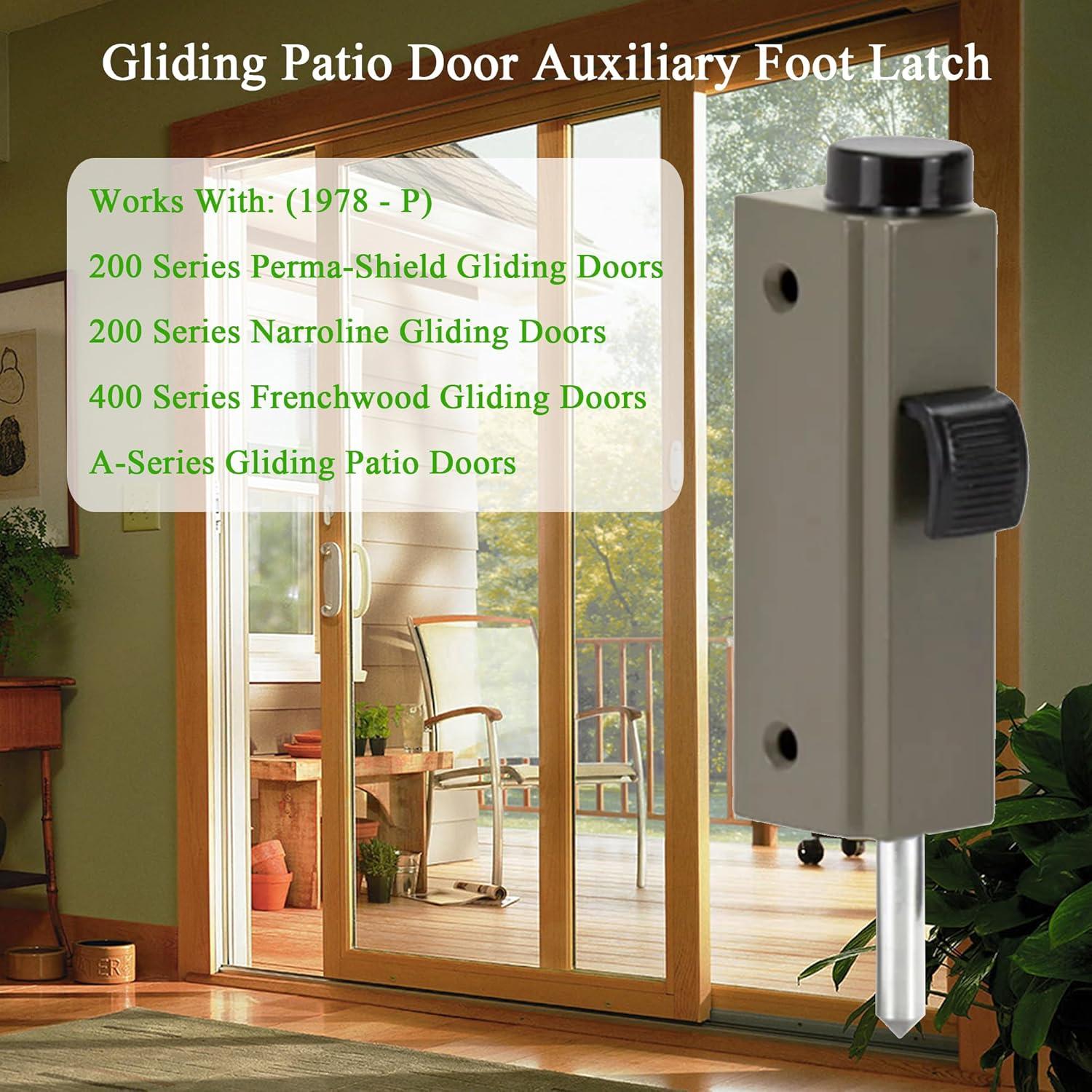 Cerrojo auxiliar para puerta corrediza N8LokNLok piedra 0.28 kg