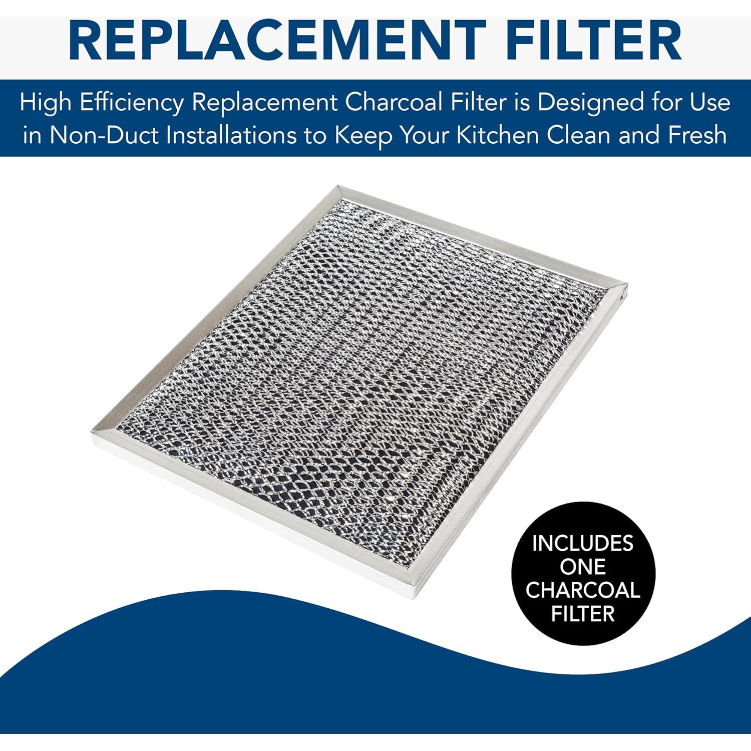 Filtro de Carbón de Reemplazo Broan-NuTone S97007696 22.23x26.67 cm