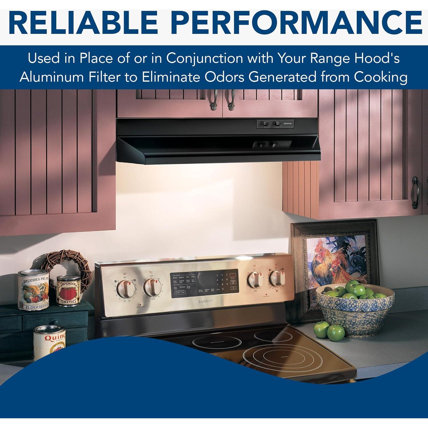 Filtro de Carbón de Reemplazo Broan-NuTone S97007696 22.23x26.67 cm