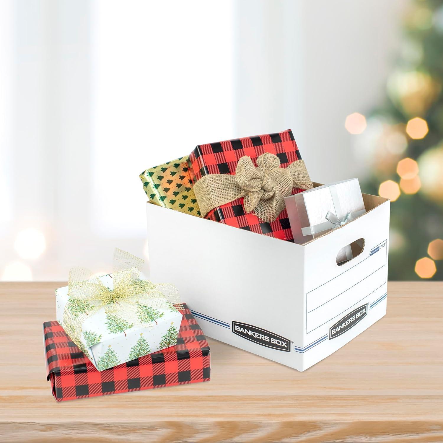 Cajas de Almacenamiento Bankers Box 12 Unidades 38.1x30.5x25.4 cm