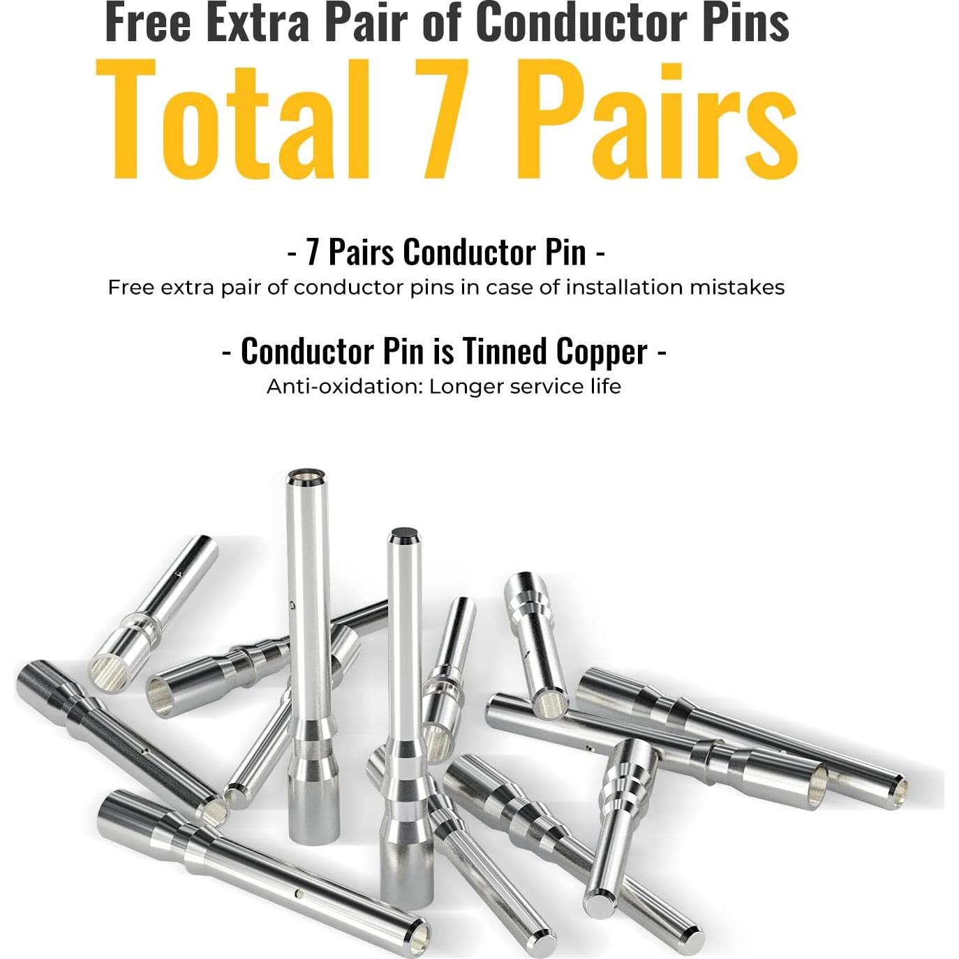 Kit Conectores Solares BougeRV 8AWG IP68 12 Piezas