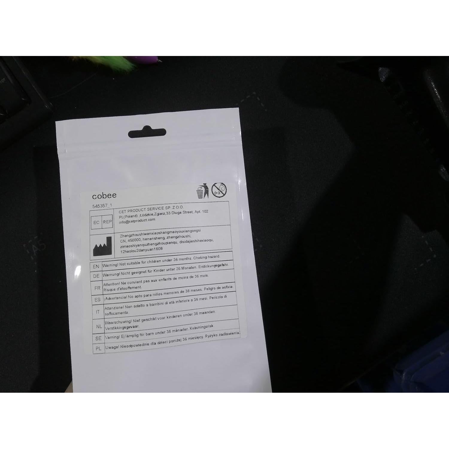 Pinceles Limpiadores de Esmalte de Uñas Cobee - 2 Piezas