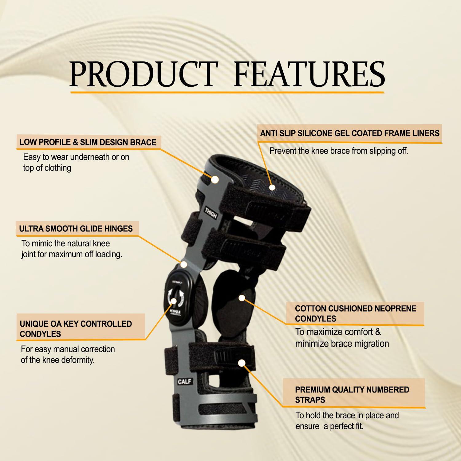 Férula de Rodilla Osteofix KGOI - Soporte para Osteoartritis - Pequeño