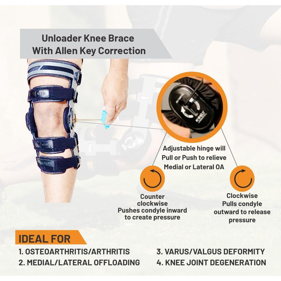 Férula de Rodilla Osteofix KGOI - Soporte para Osteoartritis - Pequeño