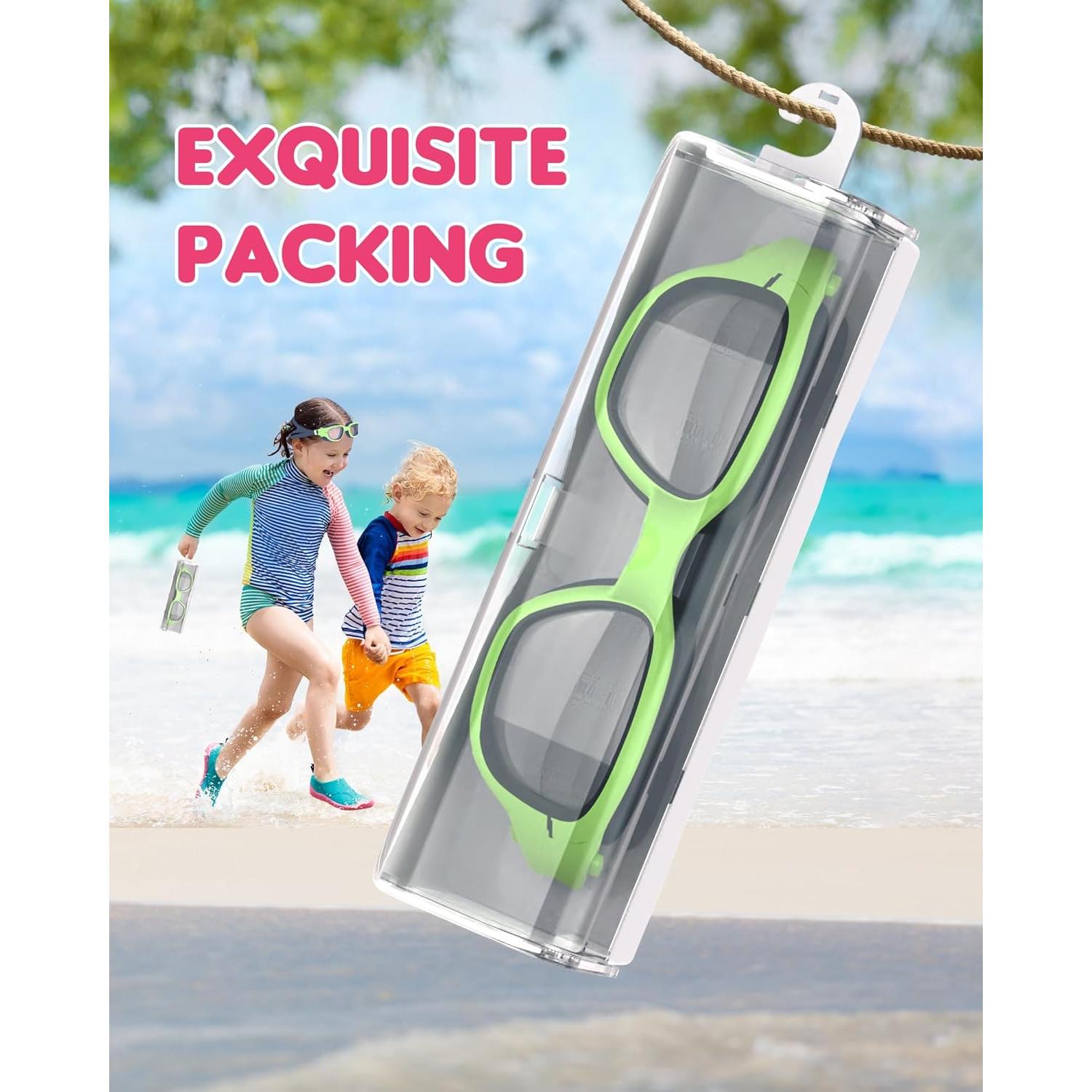 Gafas de natación para niños Zeligerstar 6-14 años UV antiempañante