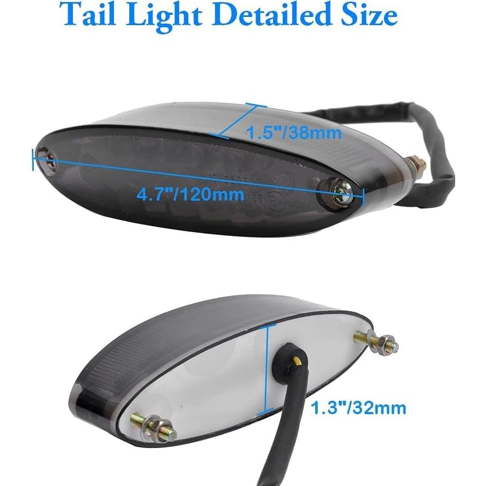 Luz Trasera LED DREAMIZER Universal para Motocicleta 28 LEDs
