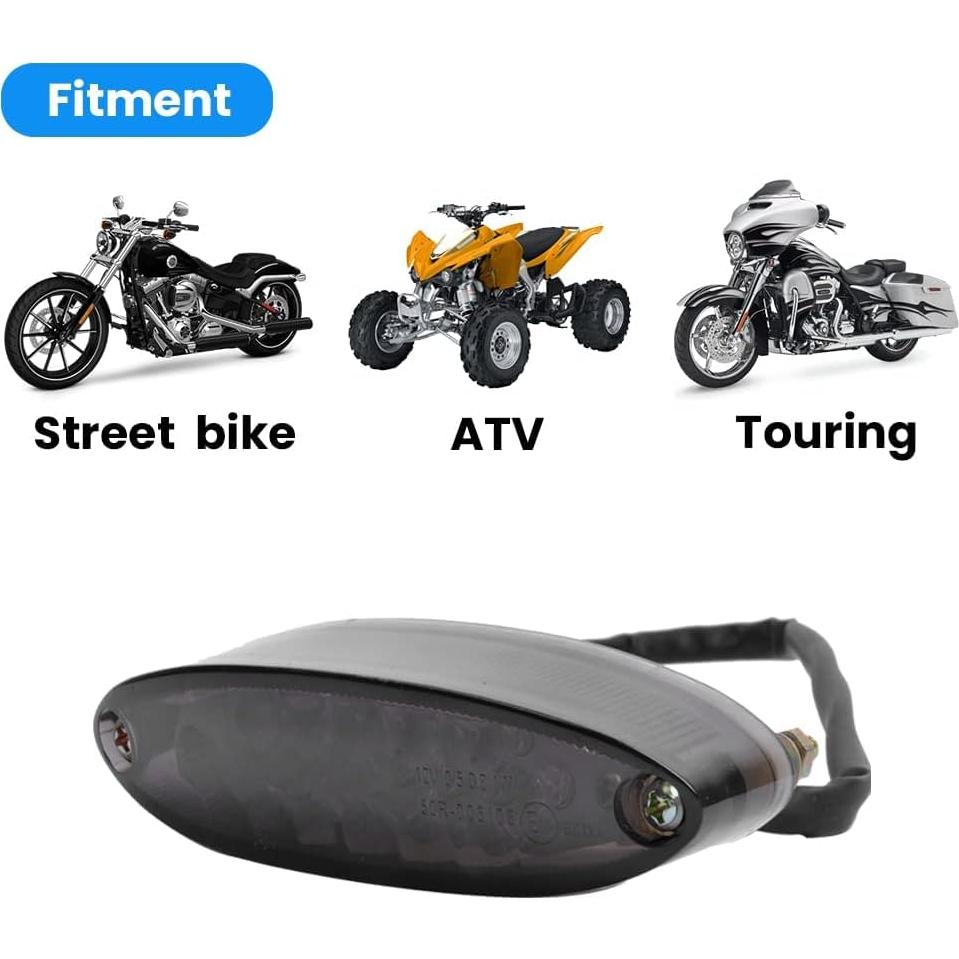 Luz Trasera LED DREAMIZER Universal para Motocicleta 28 LEDs