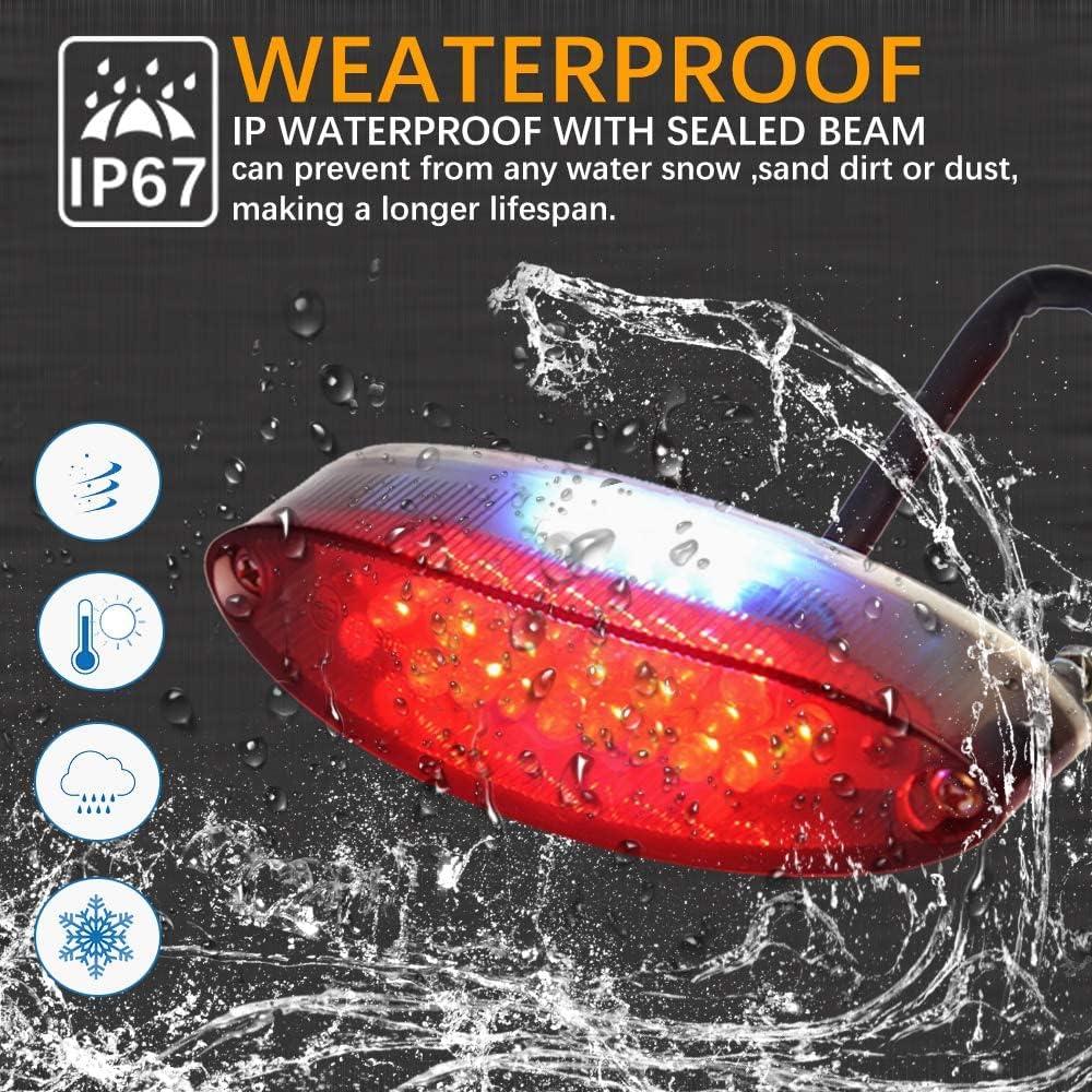 Luz Trasera LED DREAMIZER Universal para Motocicleta 28 LEDs