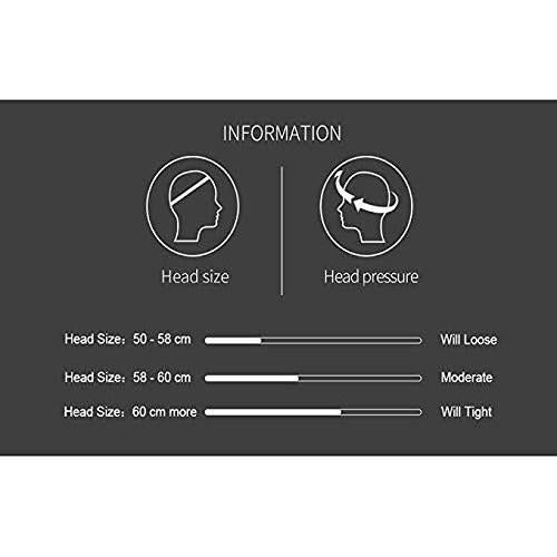 Gorro de Natación de Silicona KAISIDA Unisex Negro