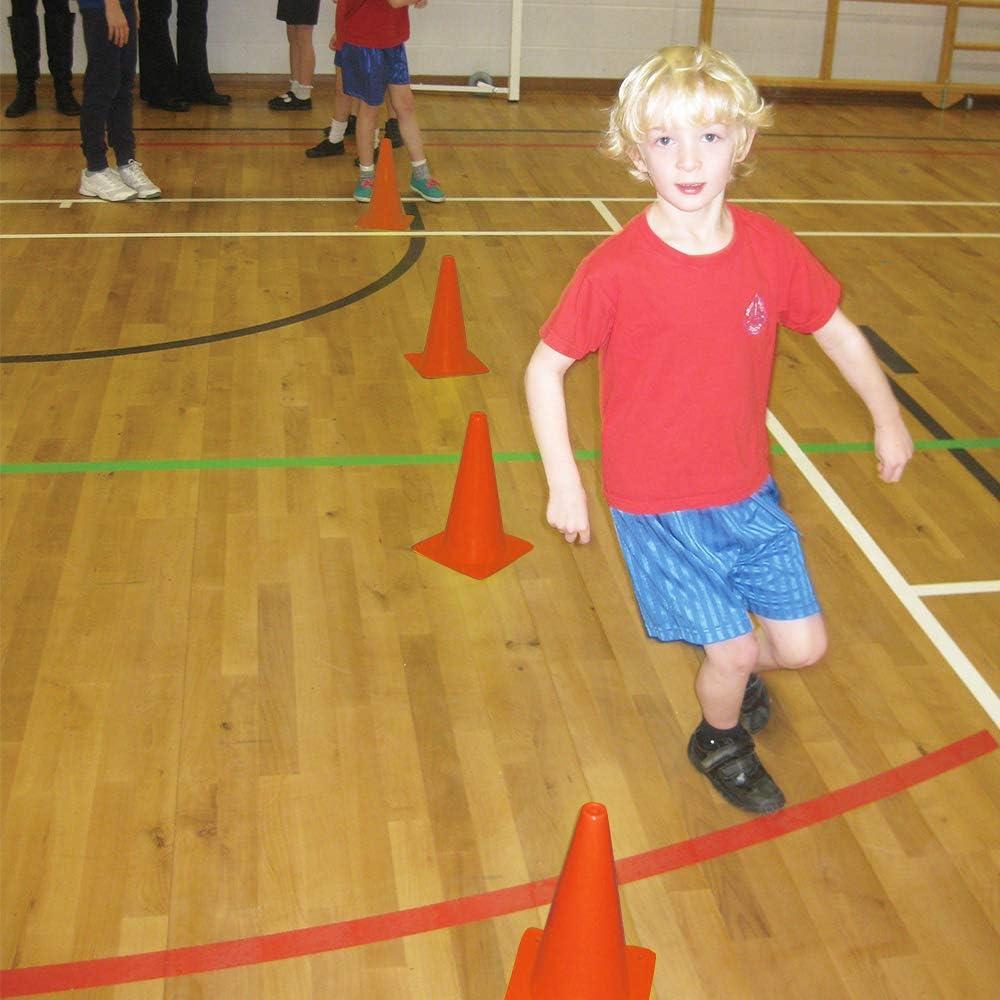 Conos de Entrenamiento de Plástico Novelty Place 12 Piezas 17.78 cm