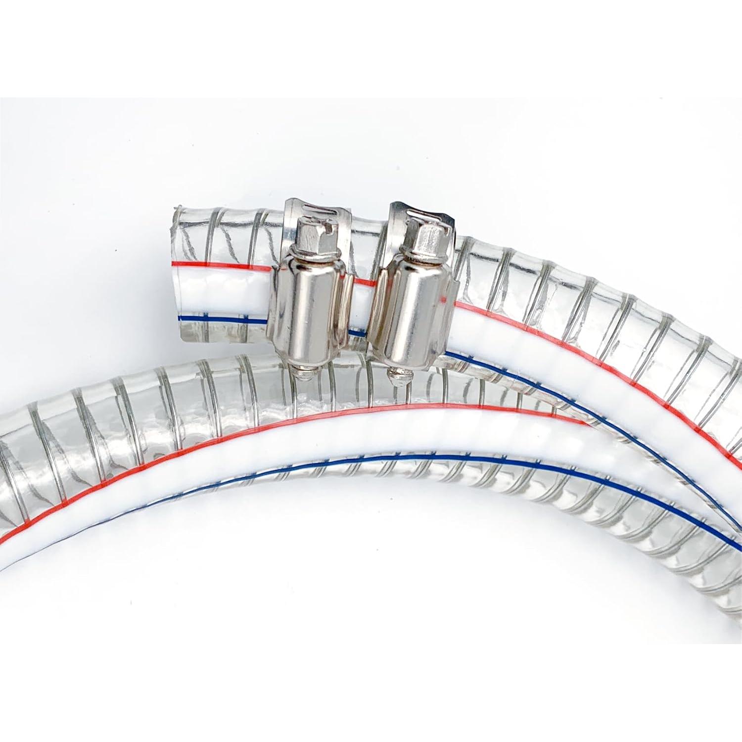 Manguera de Succión PVC 1" ID 3 pies PEISONGFEI Alta Presión