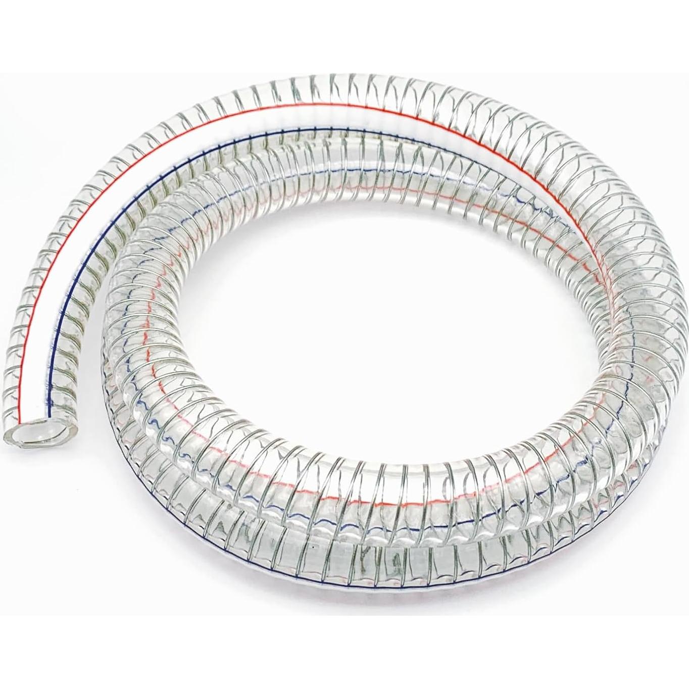 Manguera de Succión PVC 1" ID 3 pies PEISONGFEI Alta Presión