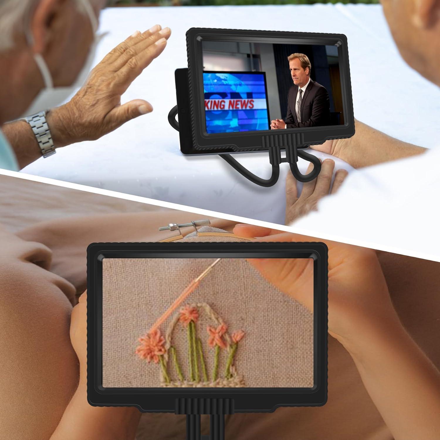 Lupa Manos Libres JUOIFIP 5X para Lectura y Manualidades