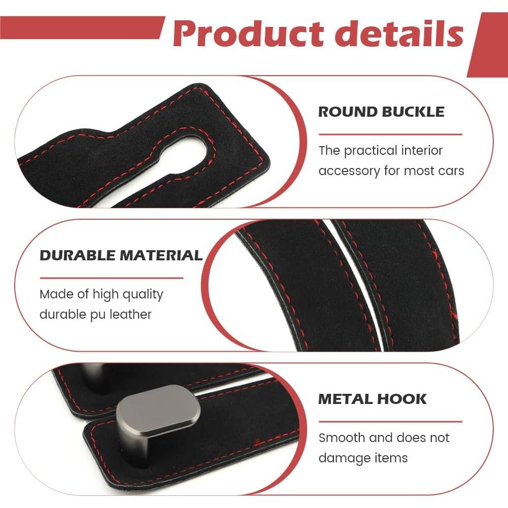 Ganchos de Almacenamiento para Asiento de Coche Bibabala 2pcs