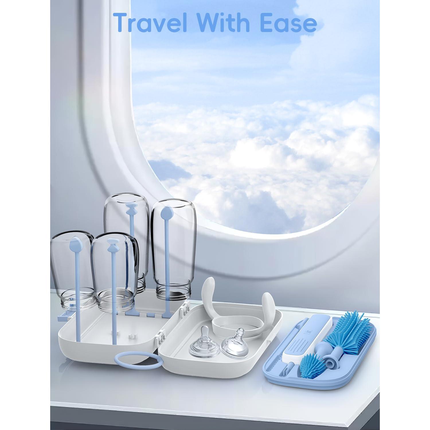 Limpiador Eléctrico de Botellas YASEW 2000mAh Azul