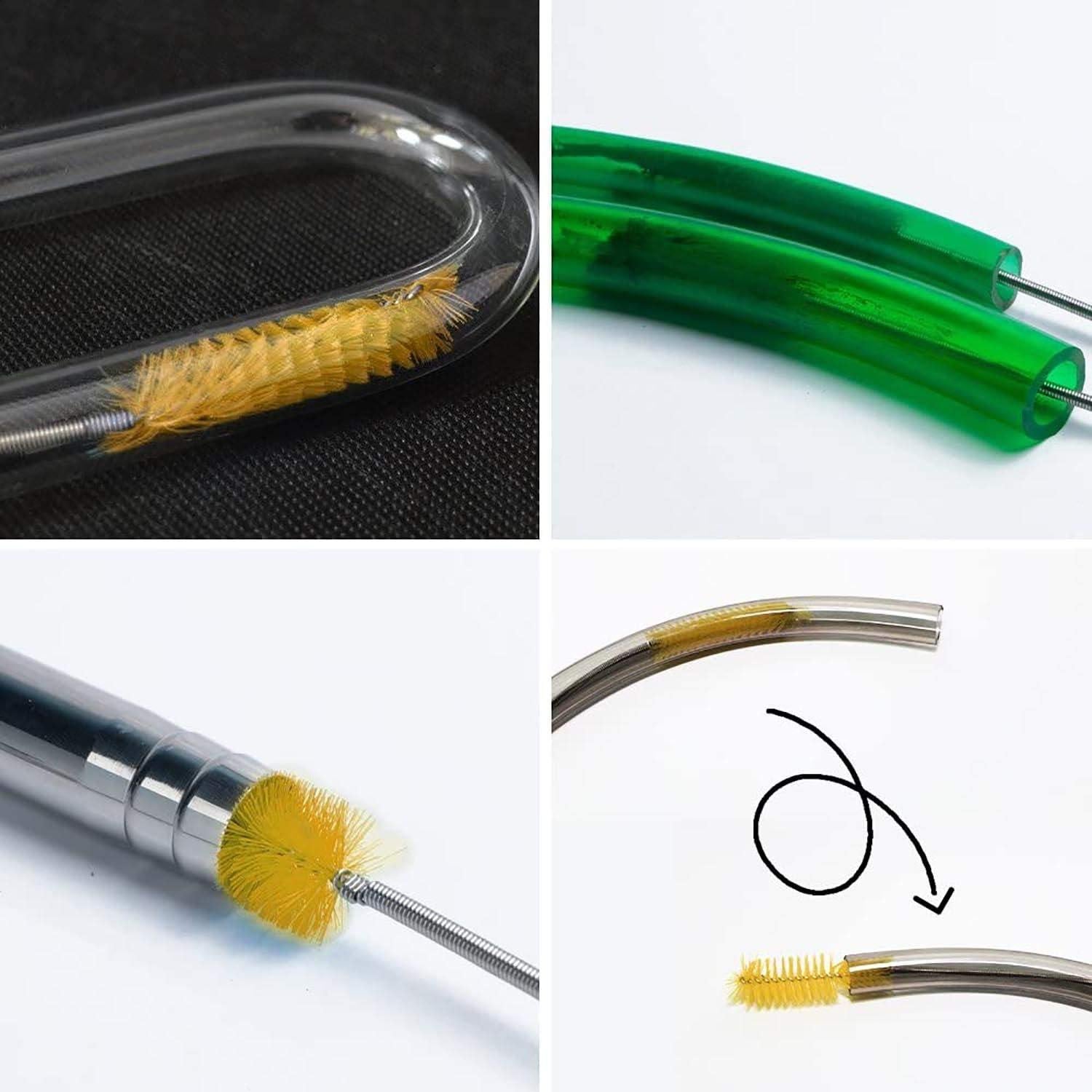 Cepillo de Drenaje Flexible Desin 169 cm con 2 Cepillos de 21 cm