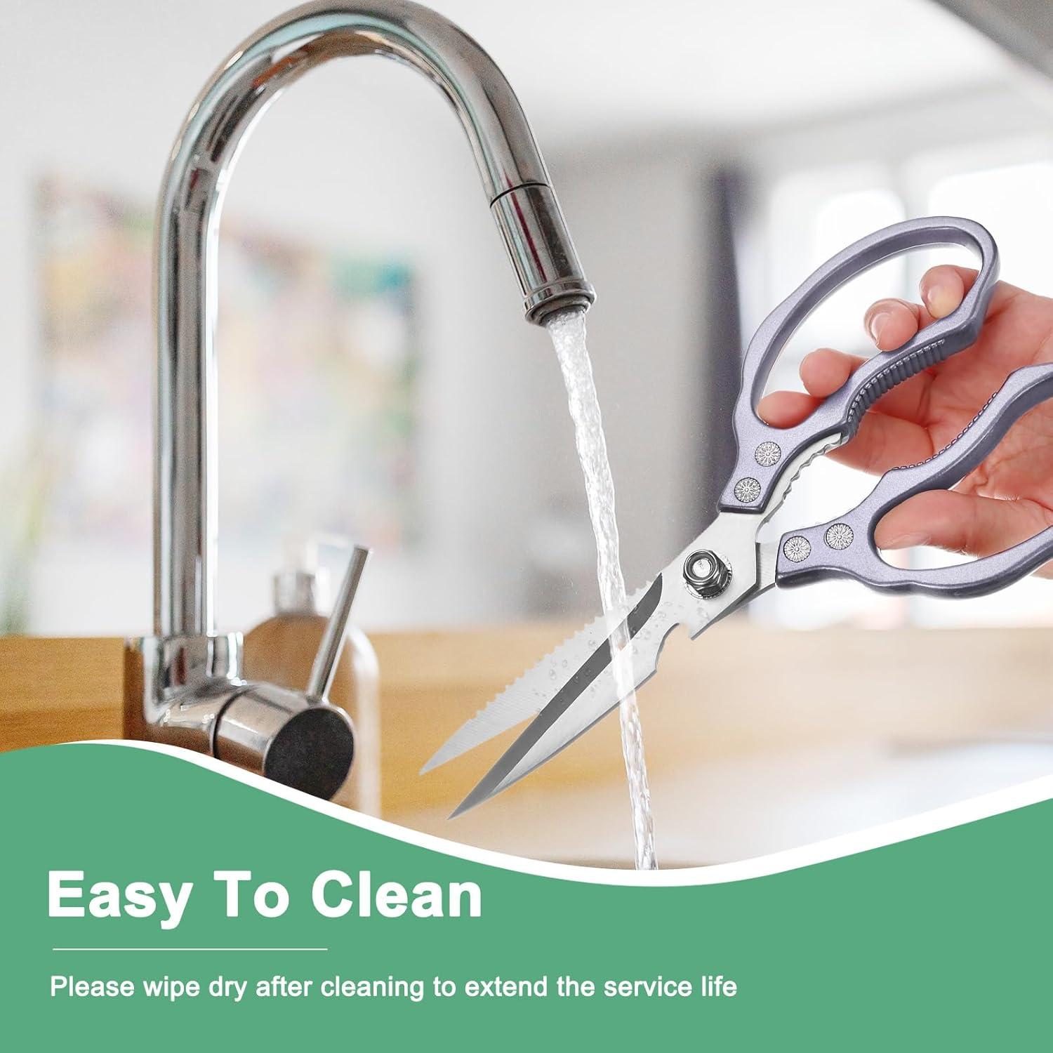 Tijeras de Cocina M METERXITY 230mm Acero Inoxidable Multifuncionales