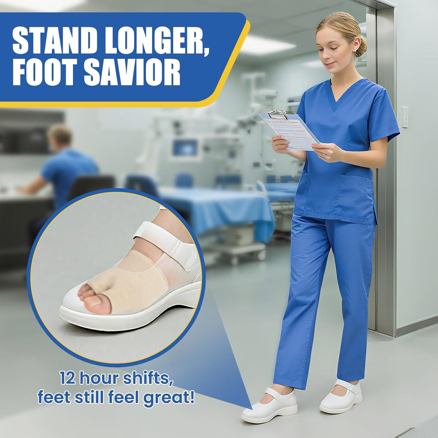 Metatarsal Pads Ball Foot Cushion - 2 Pairs Ball of Foot Cushion with Gel for Pain Relief, Morton's Neuroma & Metatarsalgia, Metatarsal Pads for Women & Men Standing, Running, Walking - L