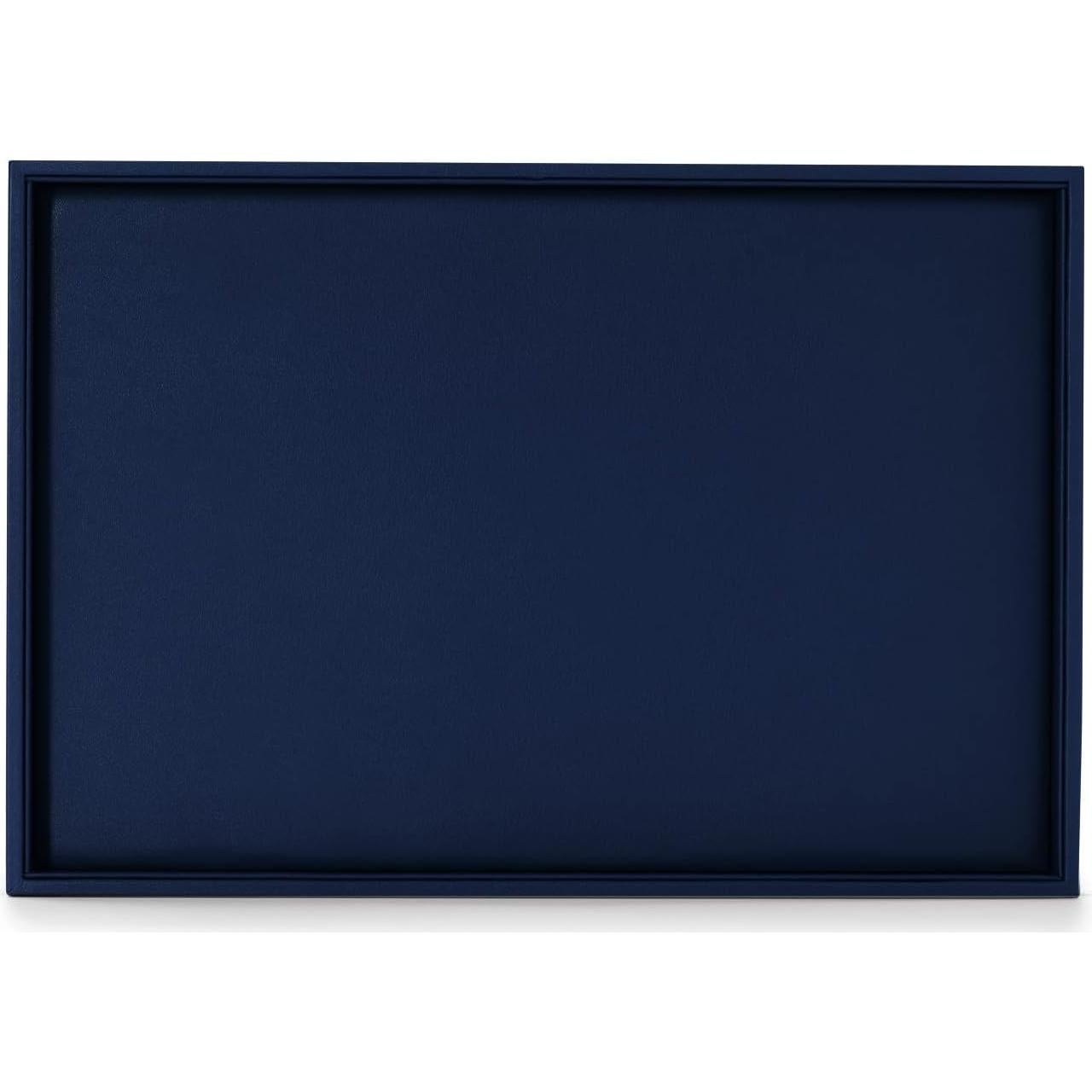 Bandeja de Exhibición de Joyería Oirlv Azul Apilable 35x24cm