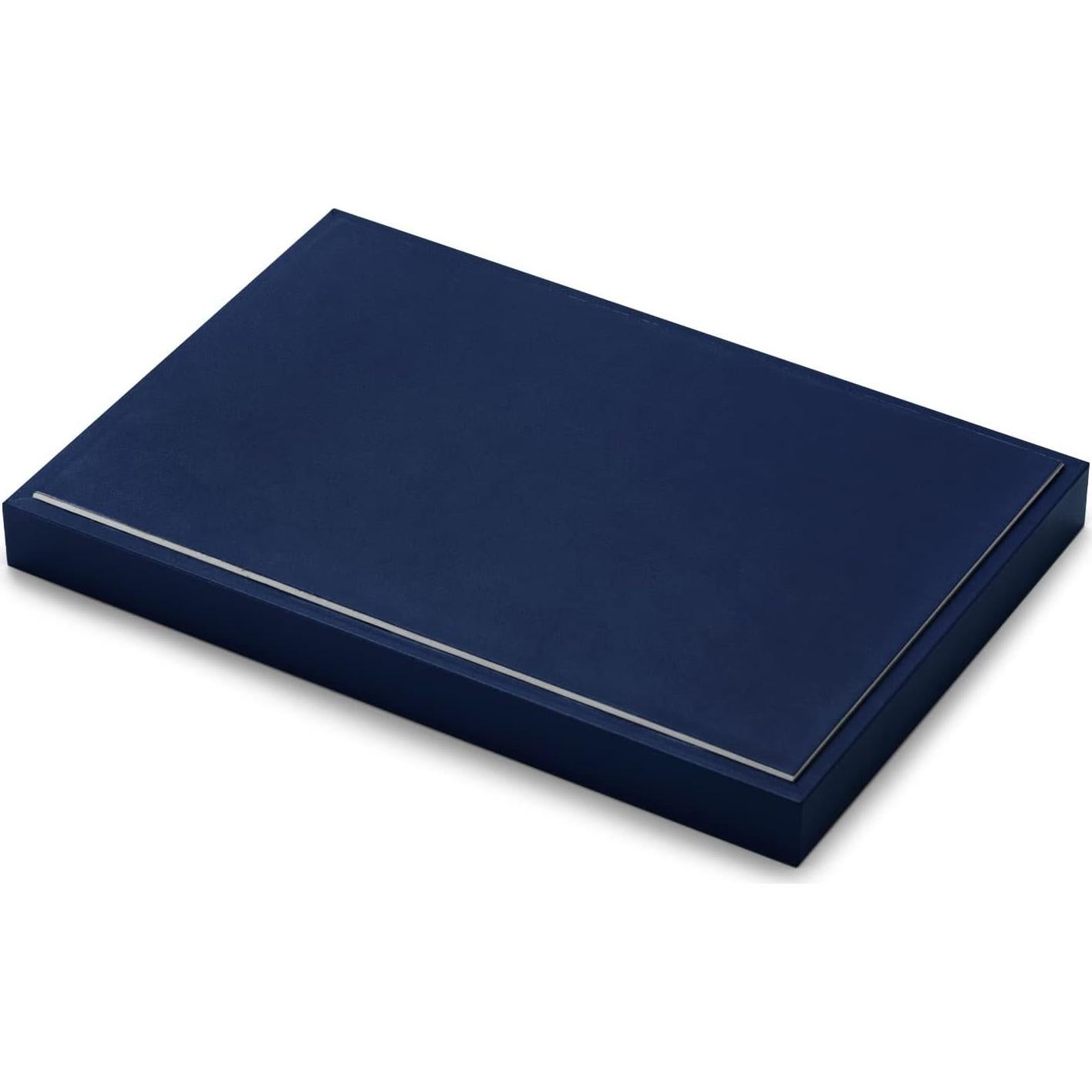 Bandeja de Exhibición de Joyería Oirlv Azul Apilable 35x24cm