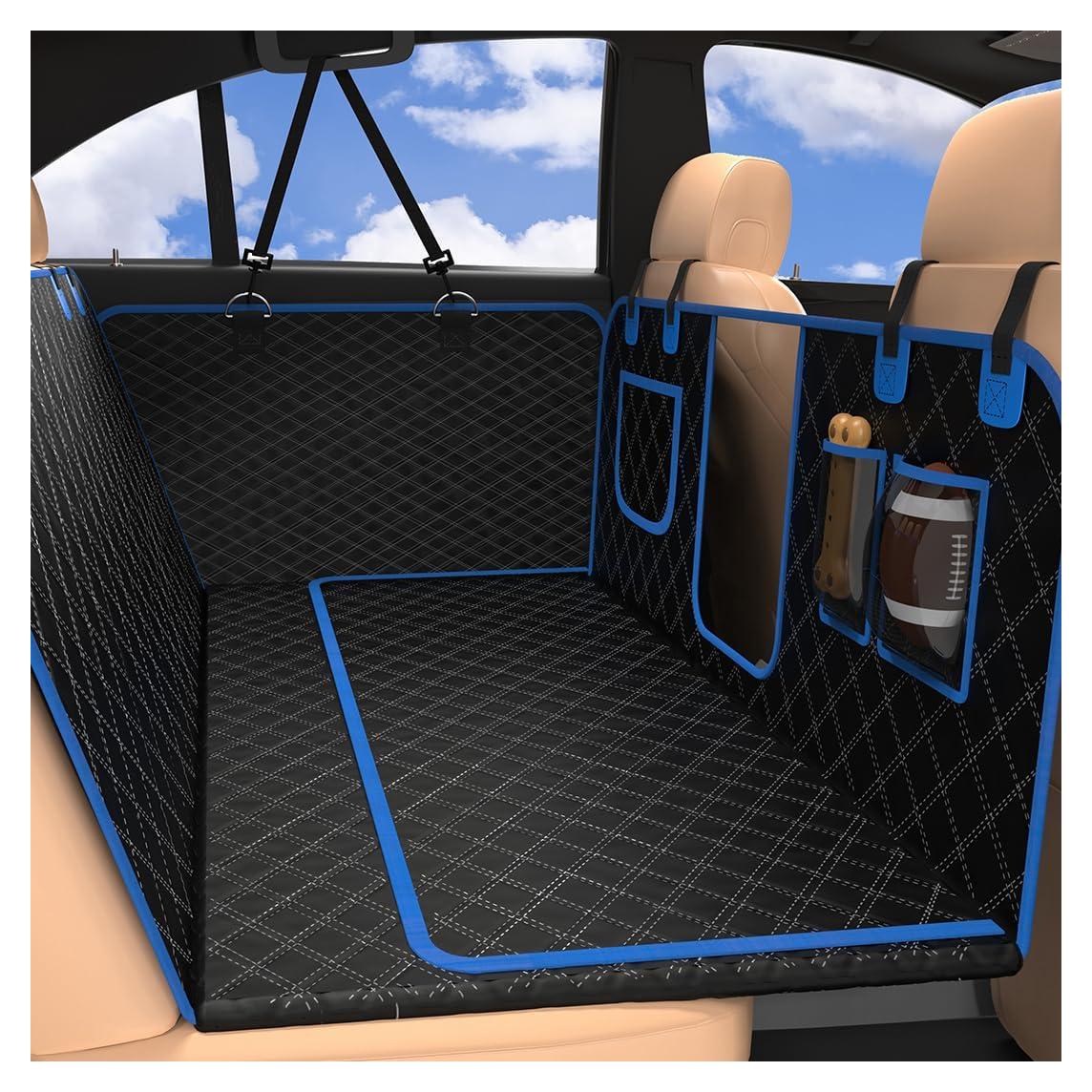 Funda de Asiento para Perros SVOPES con Fondo Duro 132x63.5cm Azul