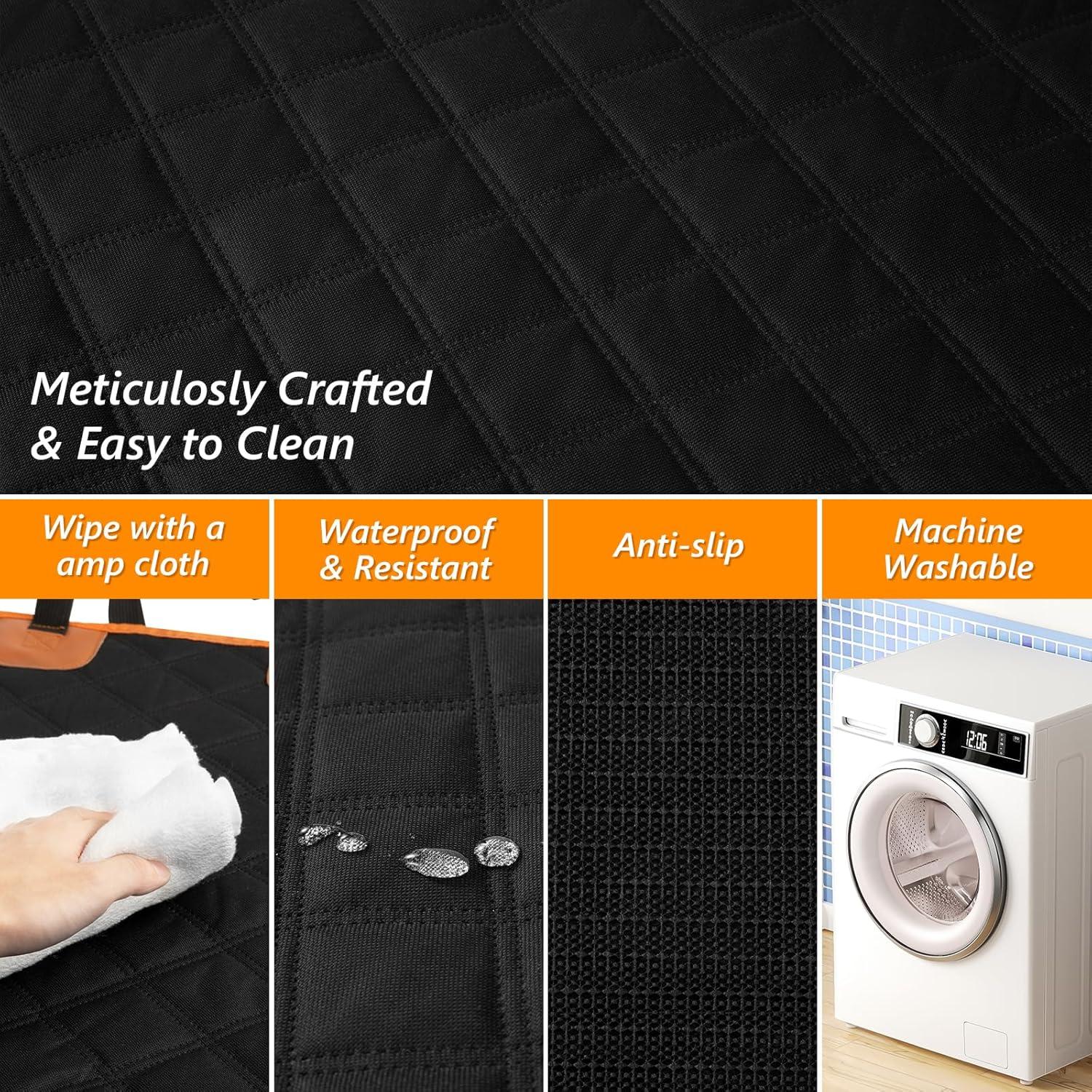 Funda de Asiento para Perros SVOPES con Fondo Duro 132x63.5cm Azul